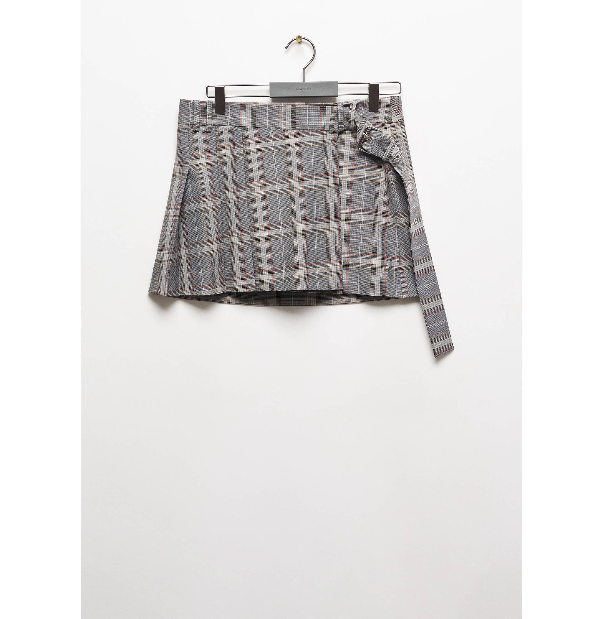 Plaid miniskirt - Article without model