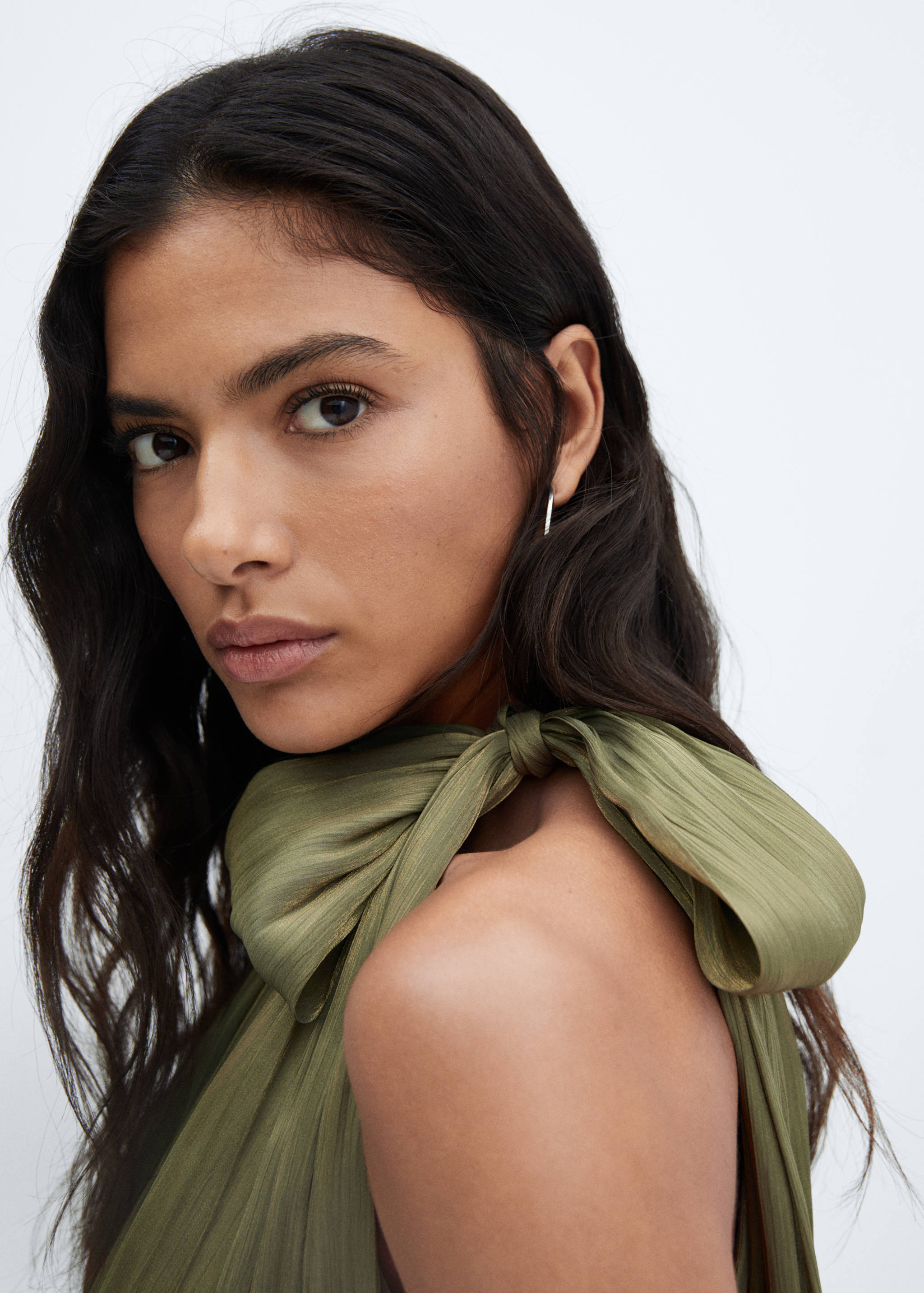 Blusa plisada lazo - Detalle del artículo 1