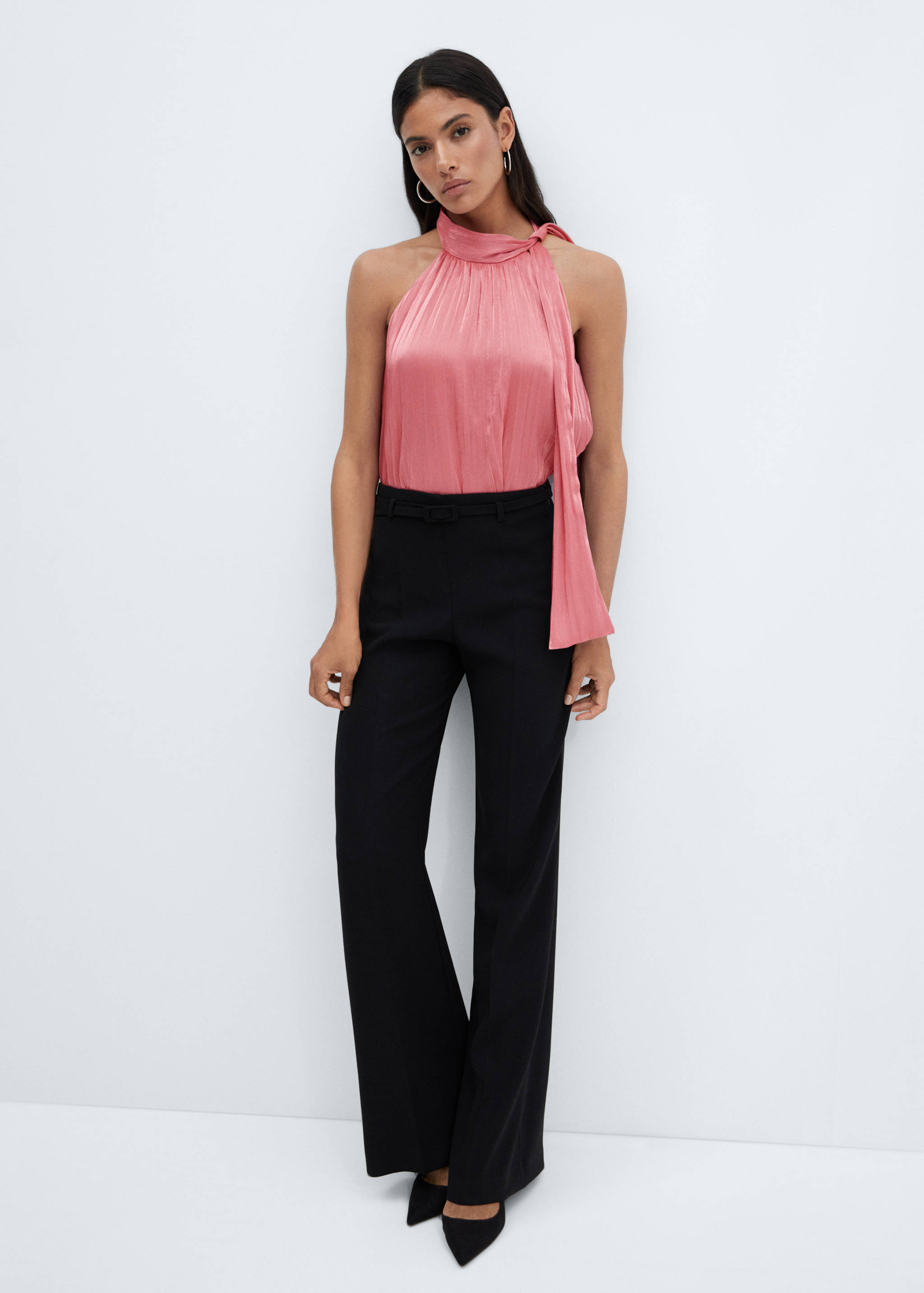 Blusa plisada lazo - Detalle del artículo 2