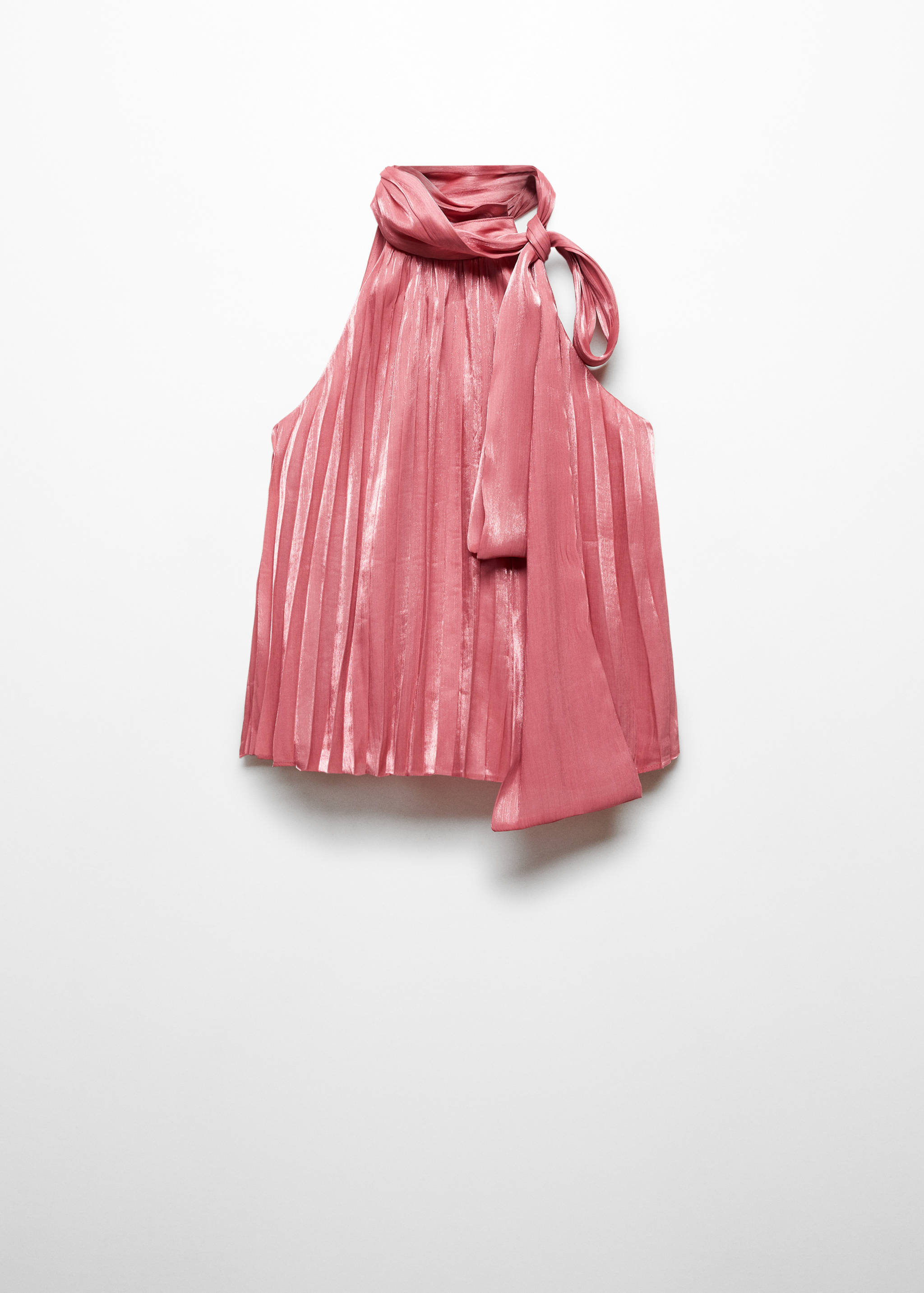 Blusa plisada lazo - Artículo sin modelo