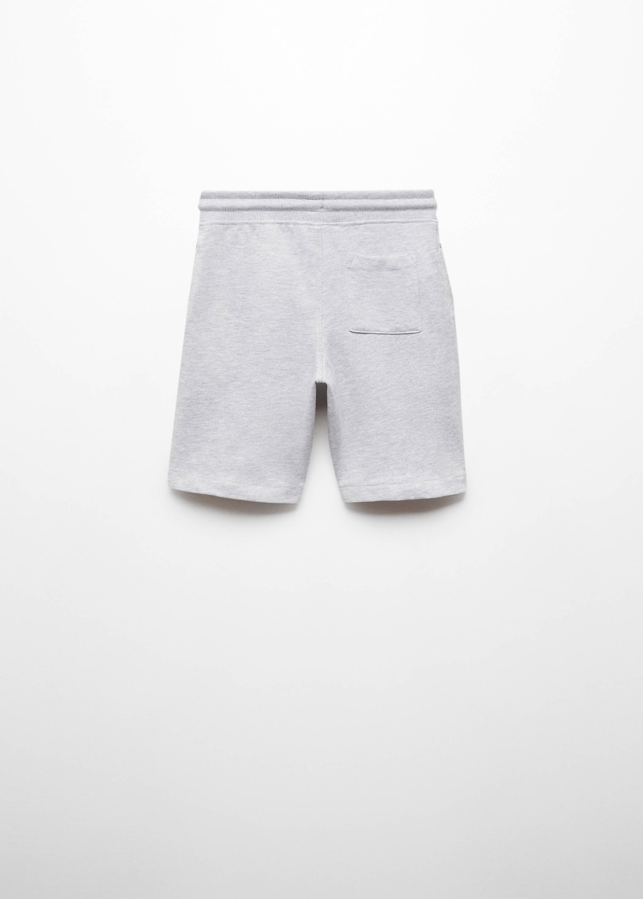 Bermuda coton taille élastique - Verso de l’article