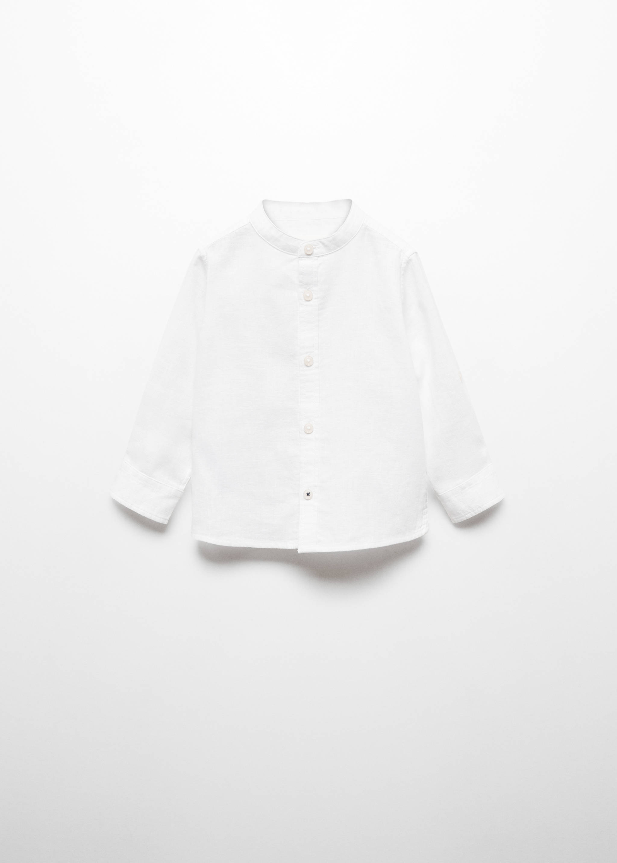 Camisa lino cuello mao - Artículo sin modelo