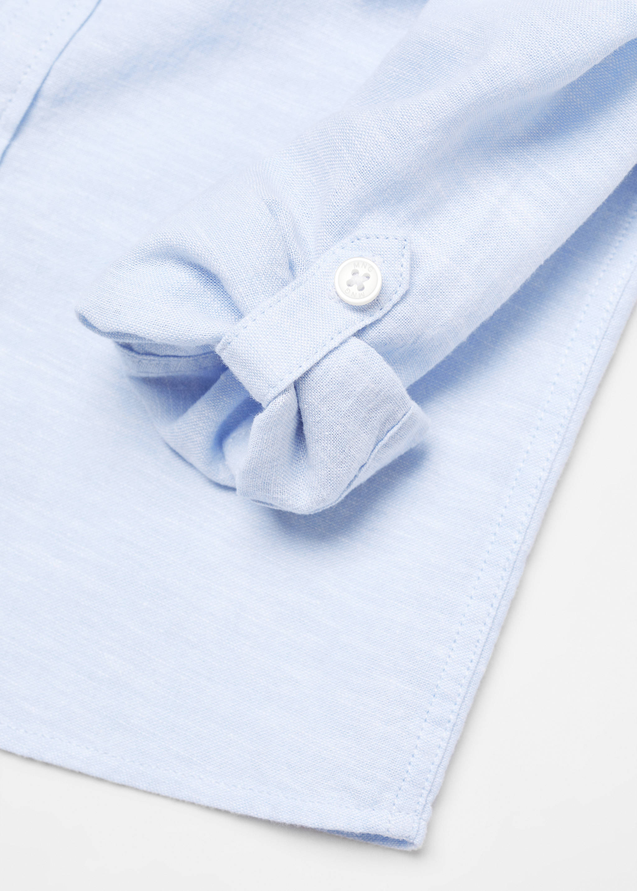 Camisa lino cuello mao - Detalle del artículo 0