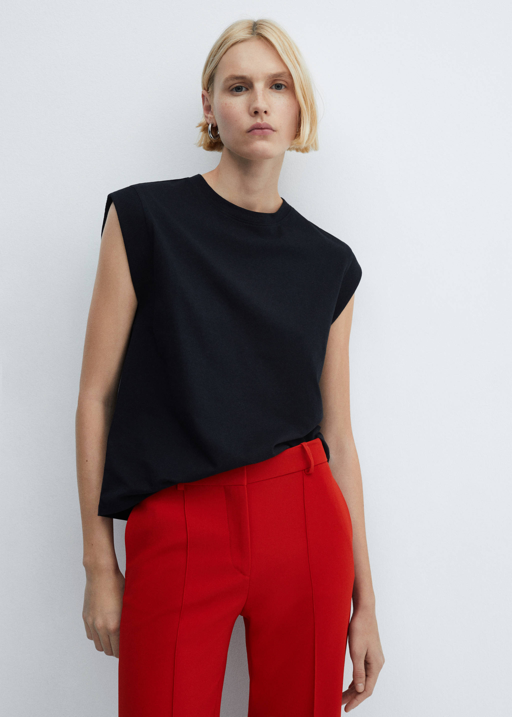 Pantalon flare taille normale - Détail de l'article 1