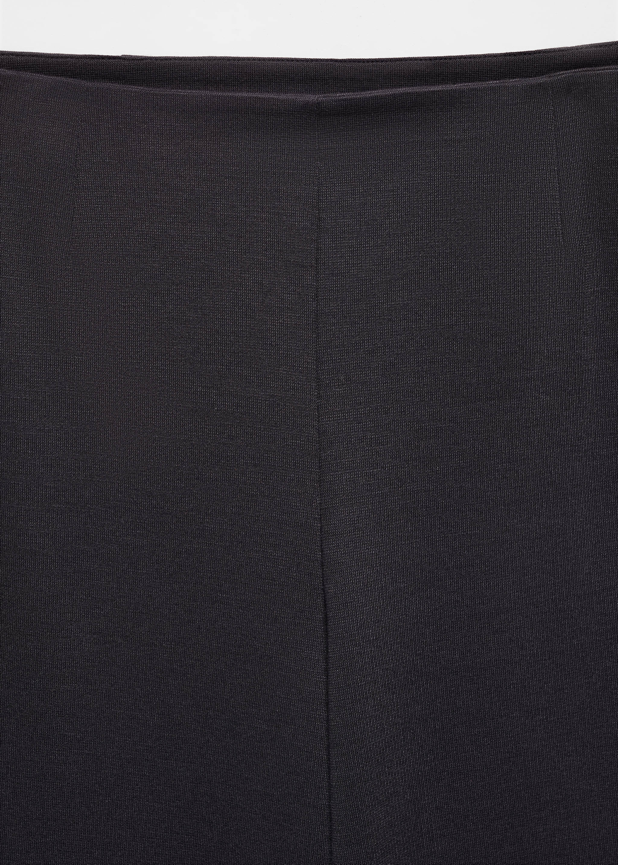 Трикотажні штани з високою посадкою - Детальніше про товар 8