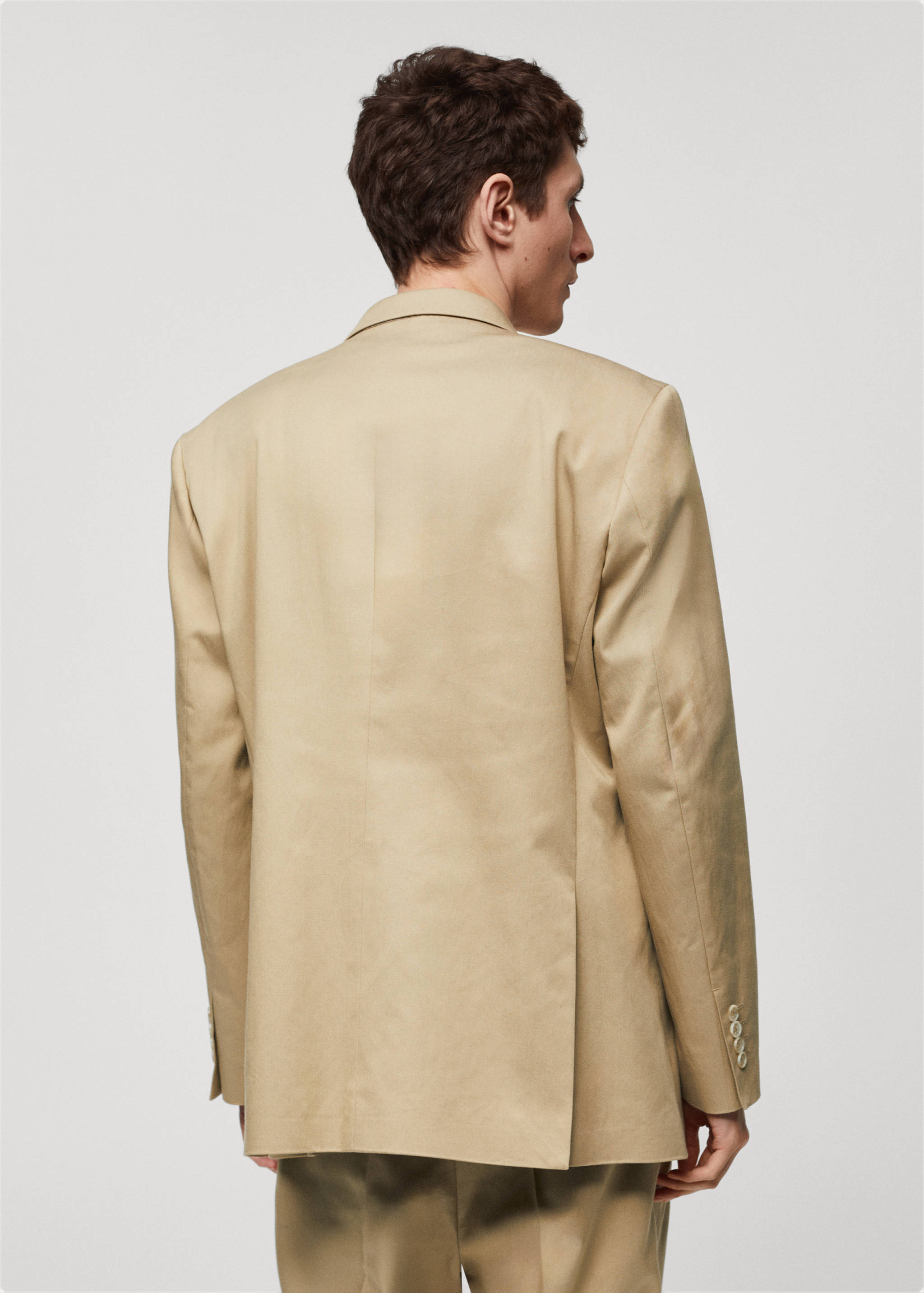 Veste de costume regular fit - Verso de l’article