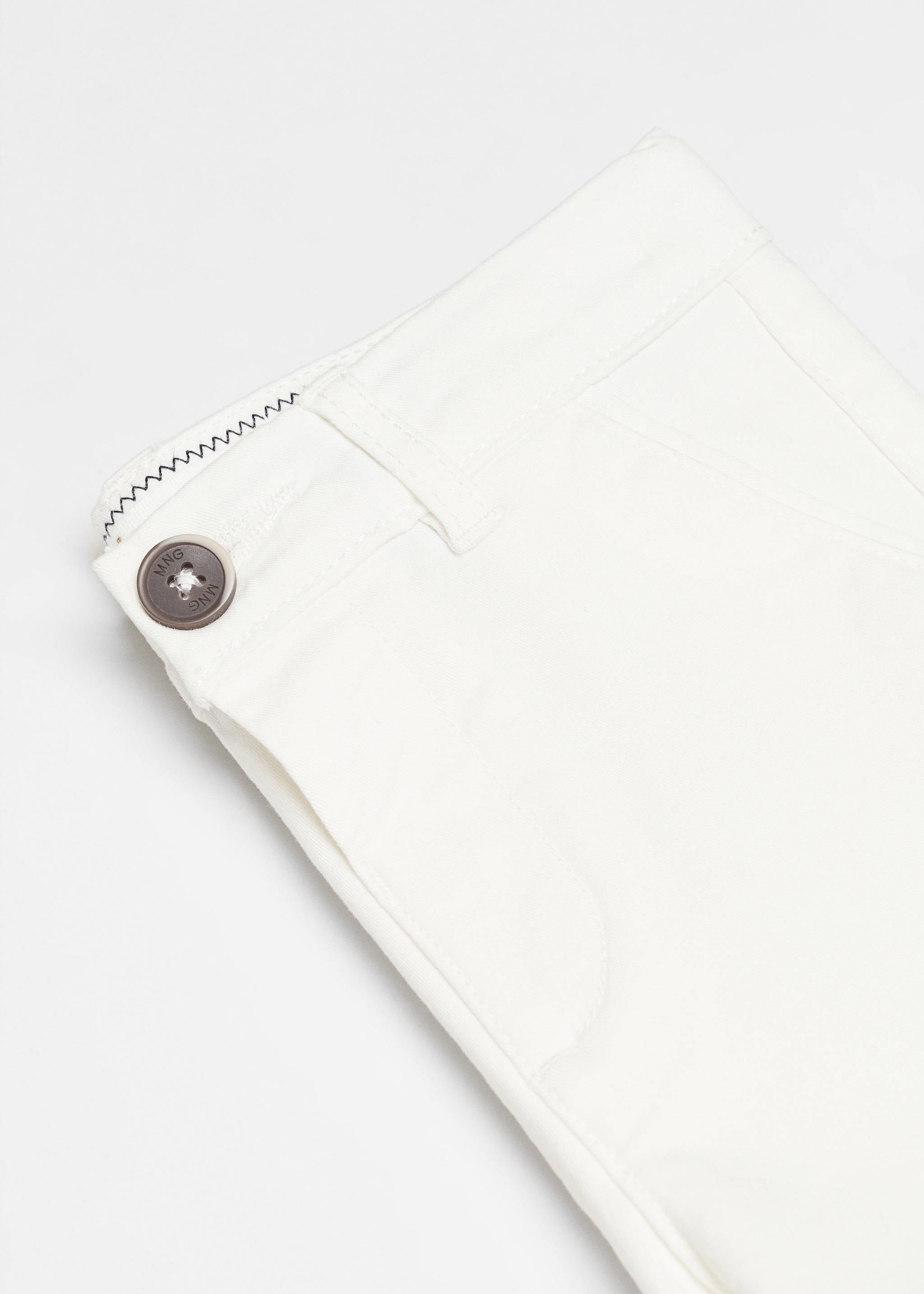 Bermuda slim-fit chino coton - Détail de l'article 0