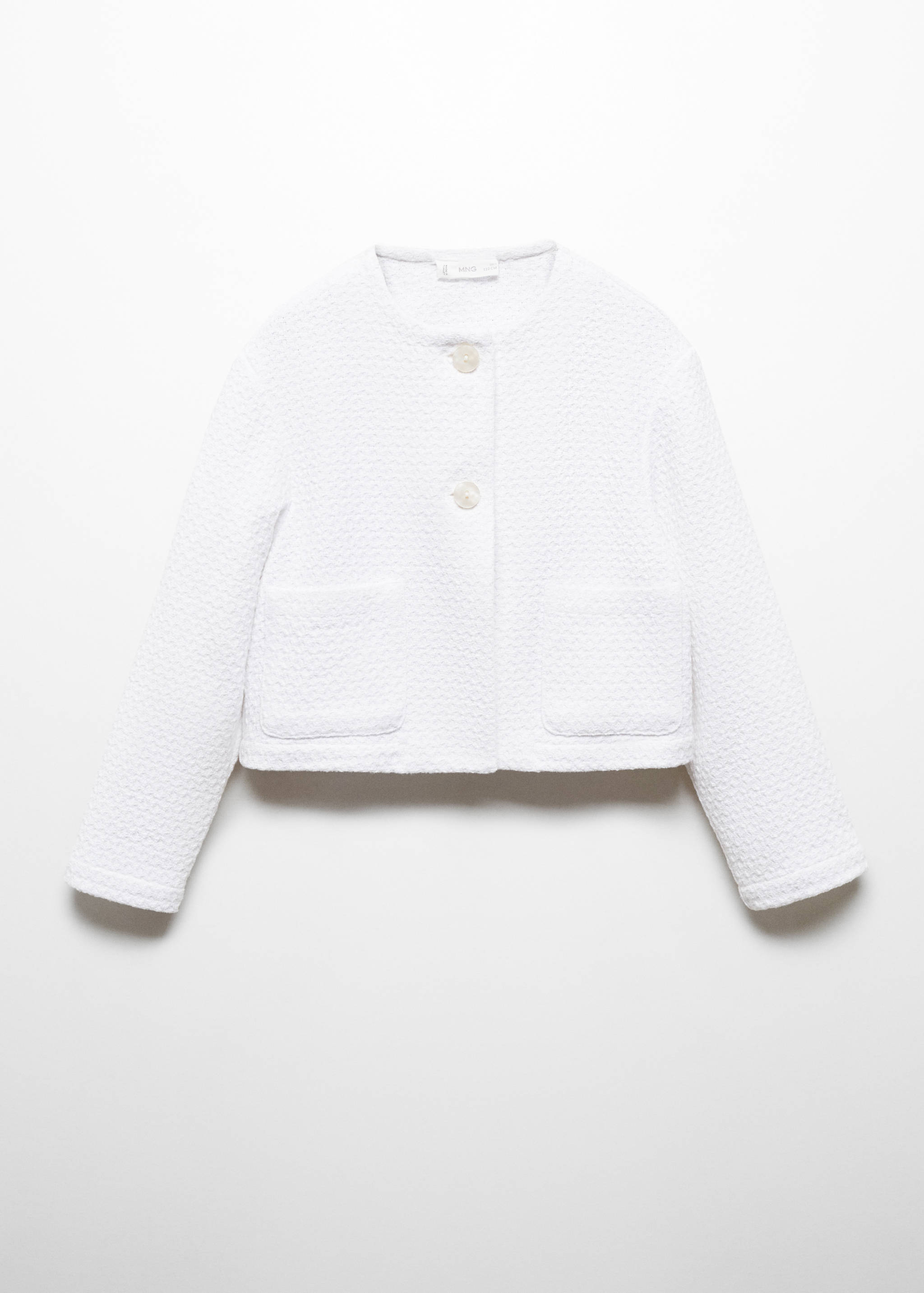 Pocket tweed jacket - Article without model