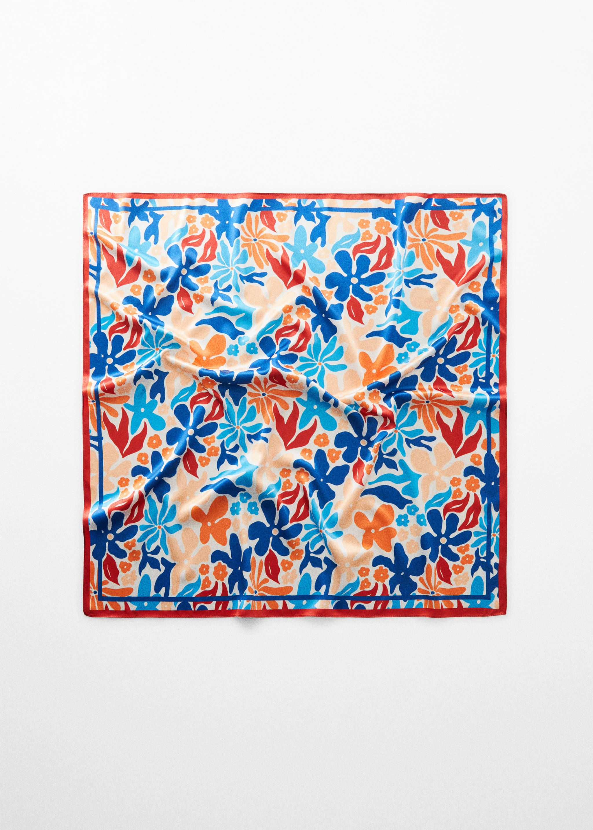 Floral print scarf - Article without model