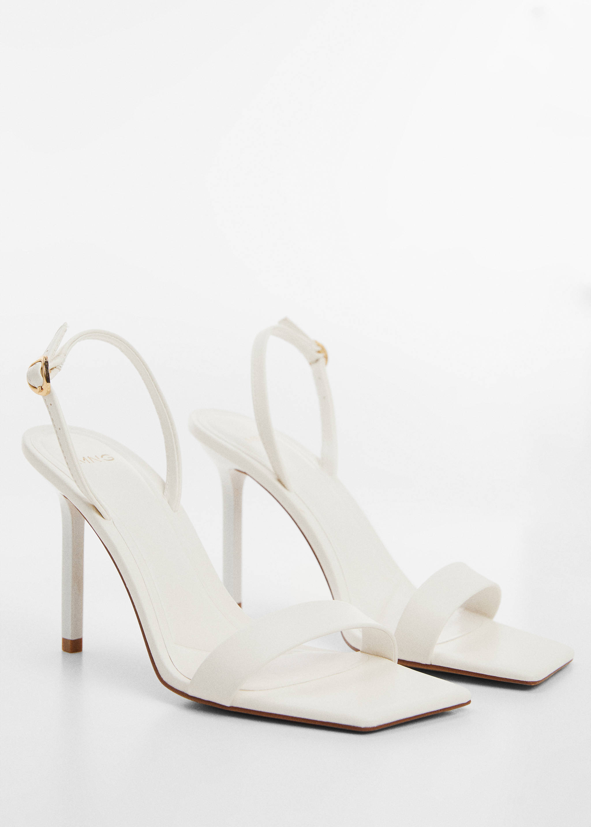 Strappy heeled sandals - Medium plane