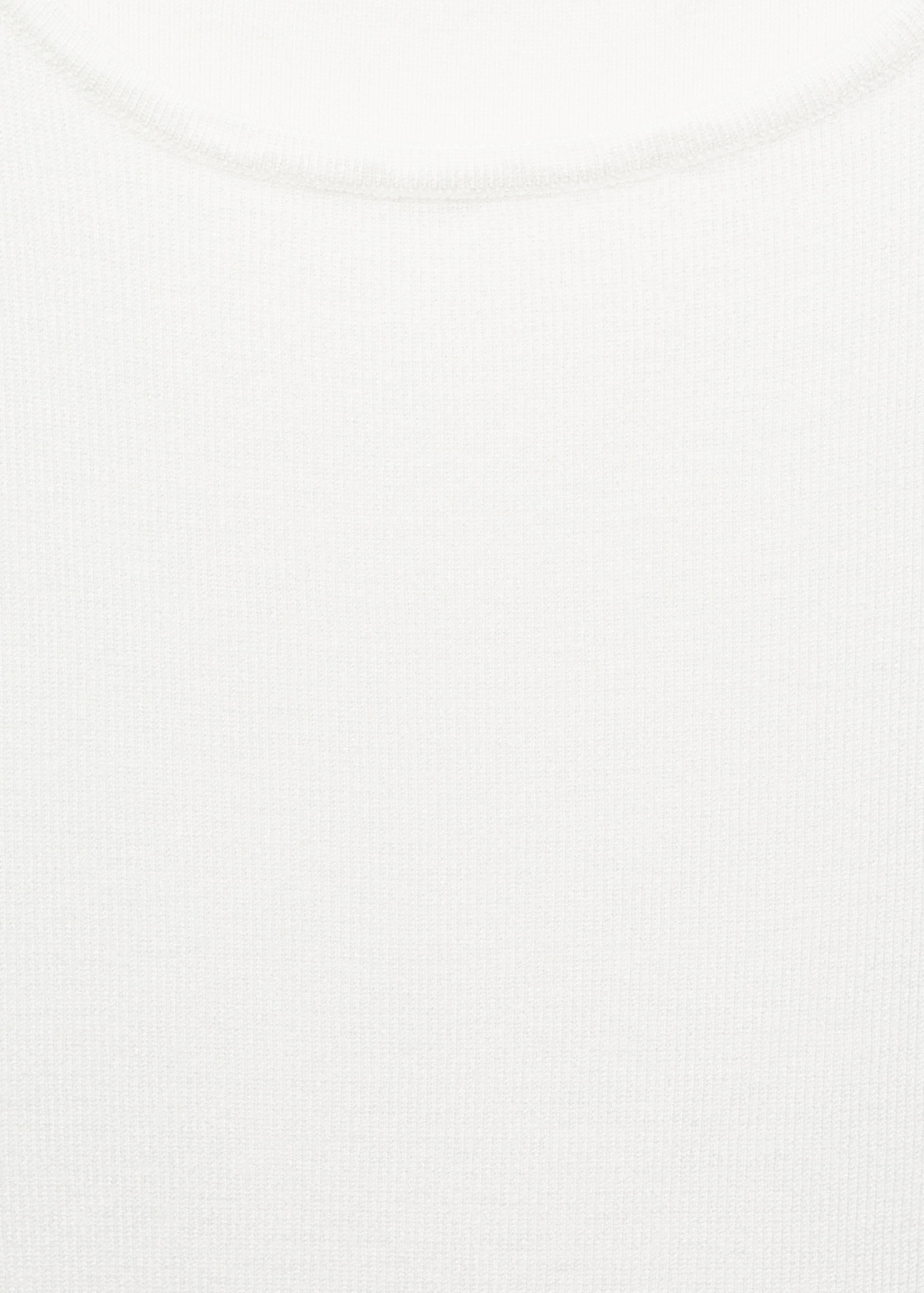 Knitted top with wide straps - Details of the article 8