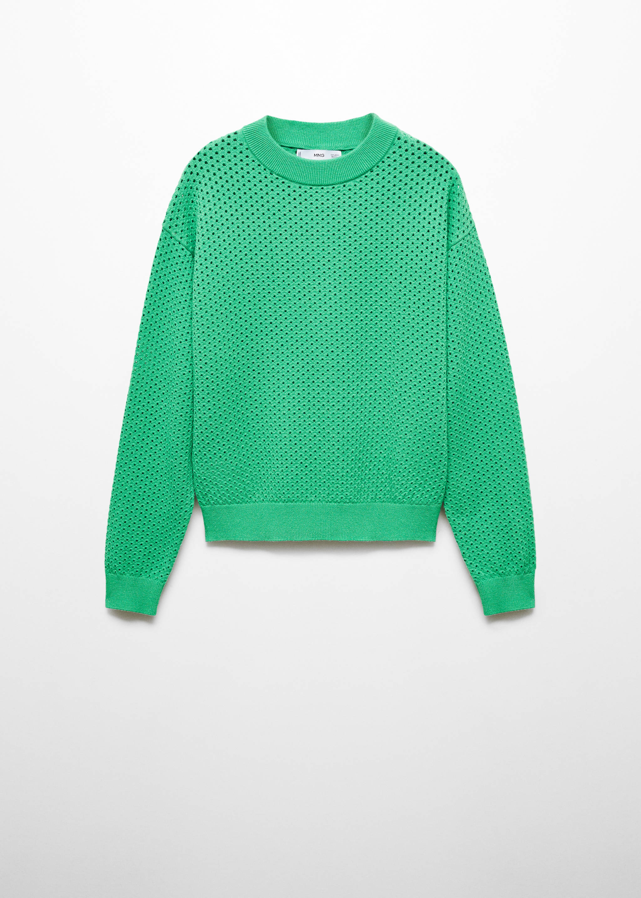 Jersey calado cuello redondo - Artículo sin modelo