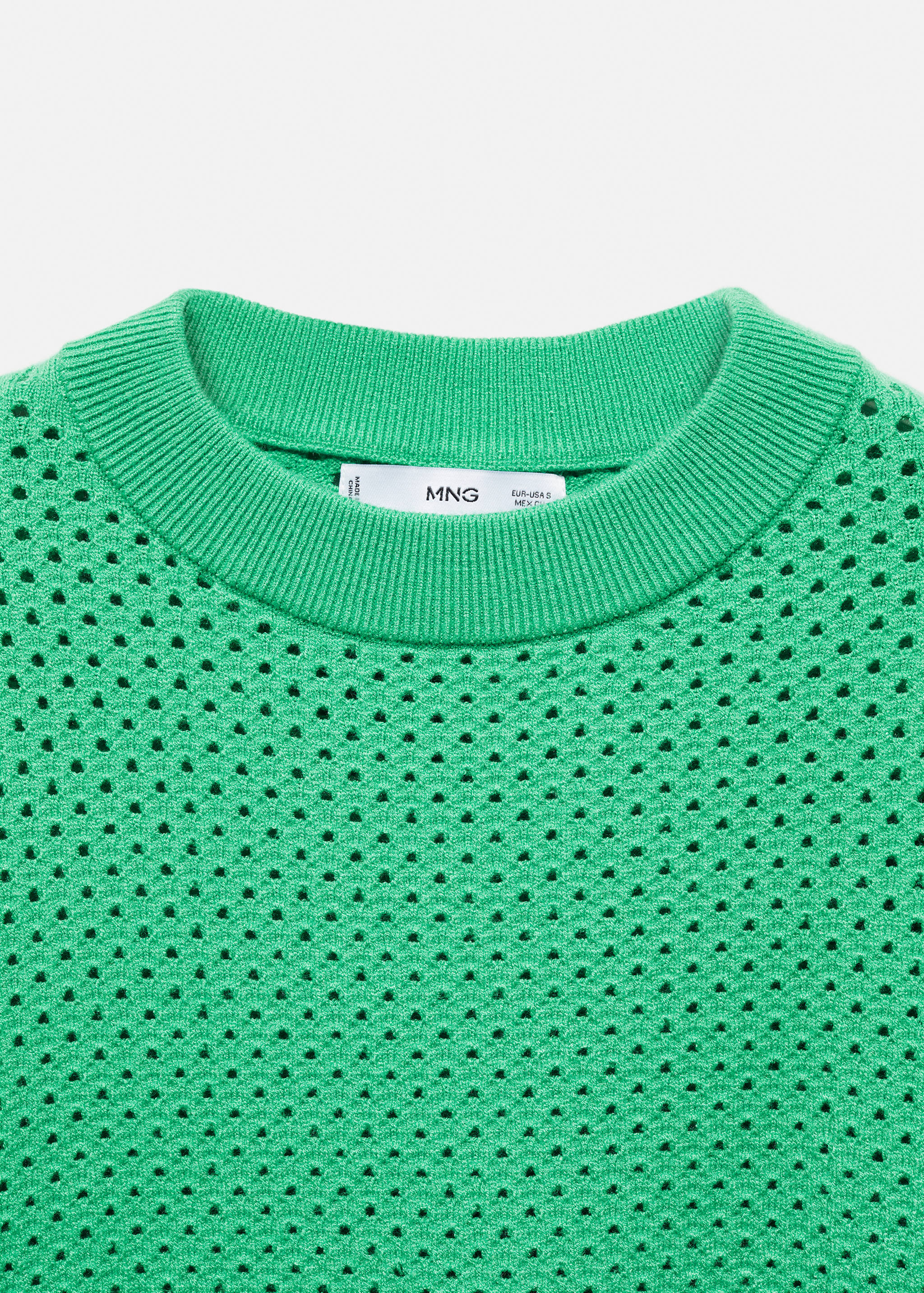 Jersey calado cuello redondo - Detalle del artículo 8