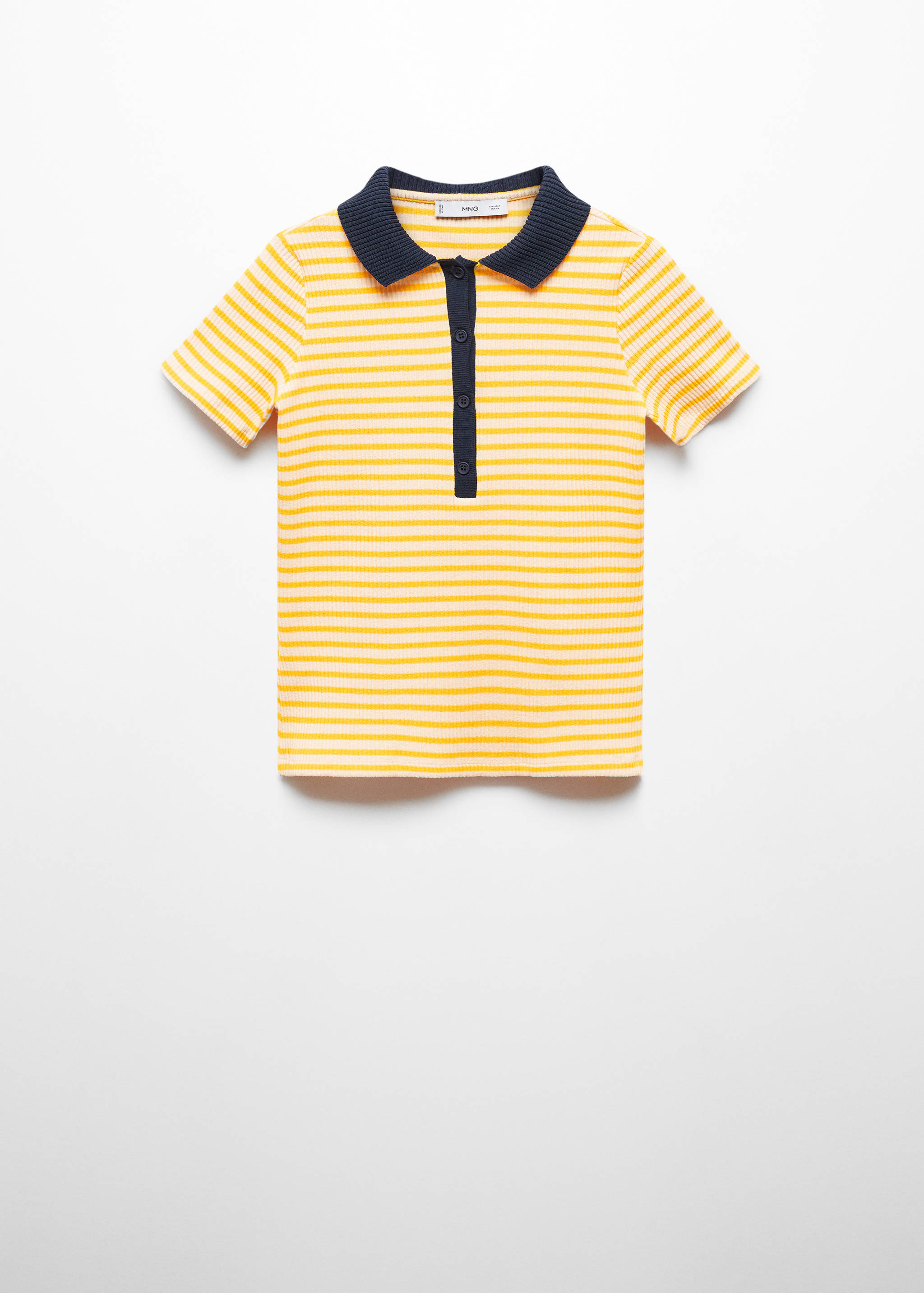 Polo rayas manga corta - Artículo sin modelo