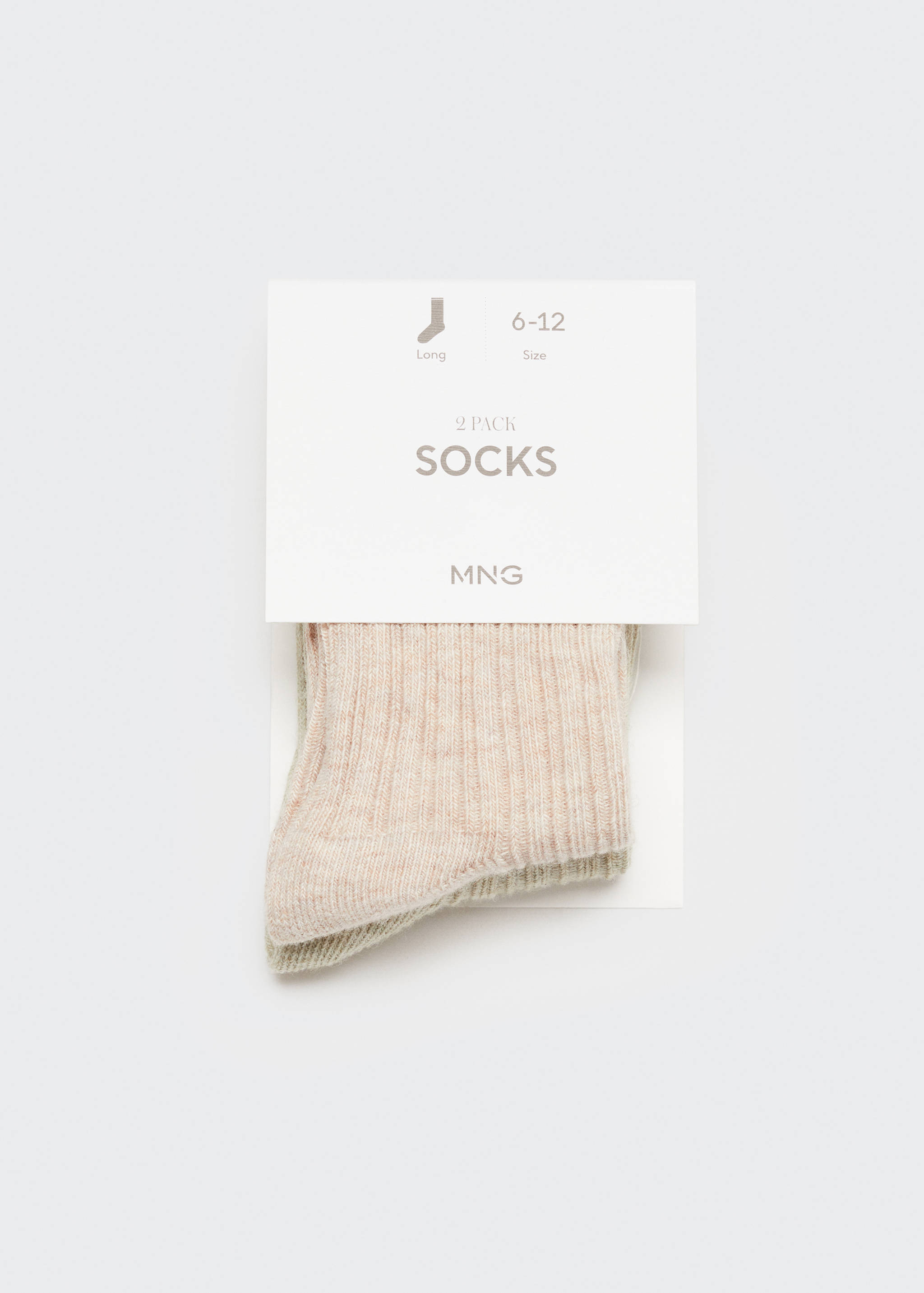 2 knit socks pack - Article without model