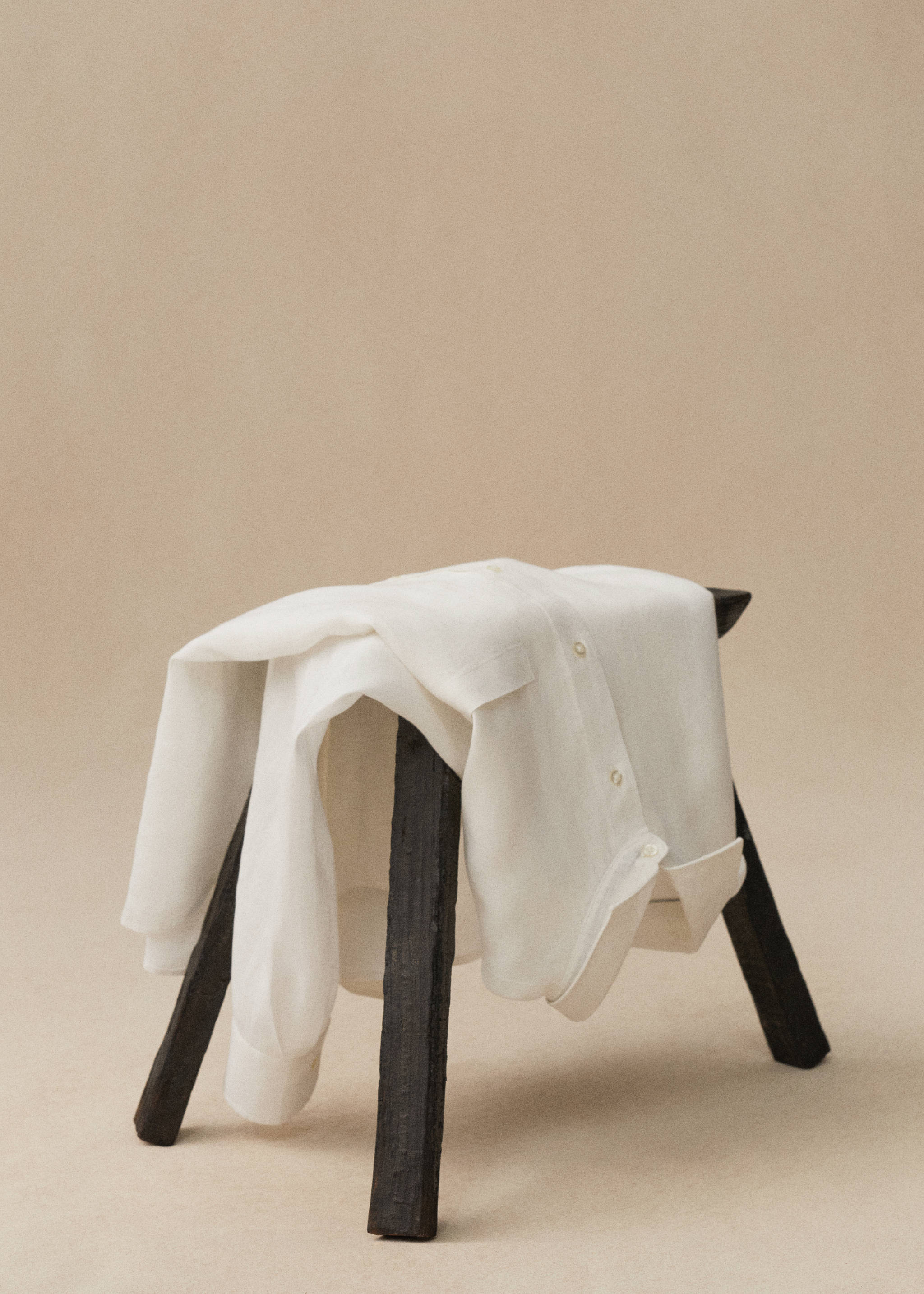 Skjorta 100% linne classic fit - Detaljer om artikeln 6