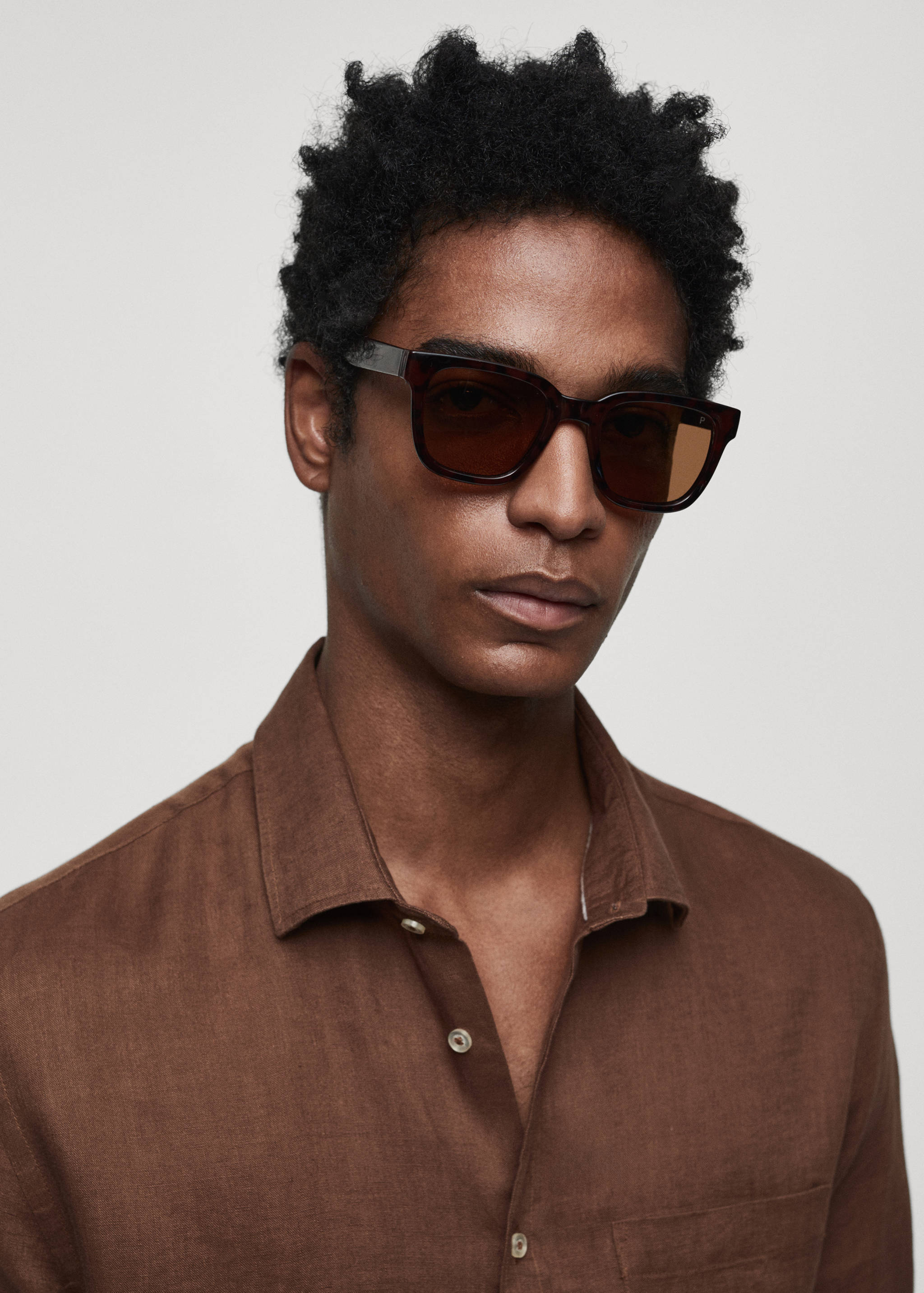 Skjorta 100% linne classic fit - Detaljer om artikeln 1