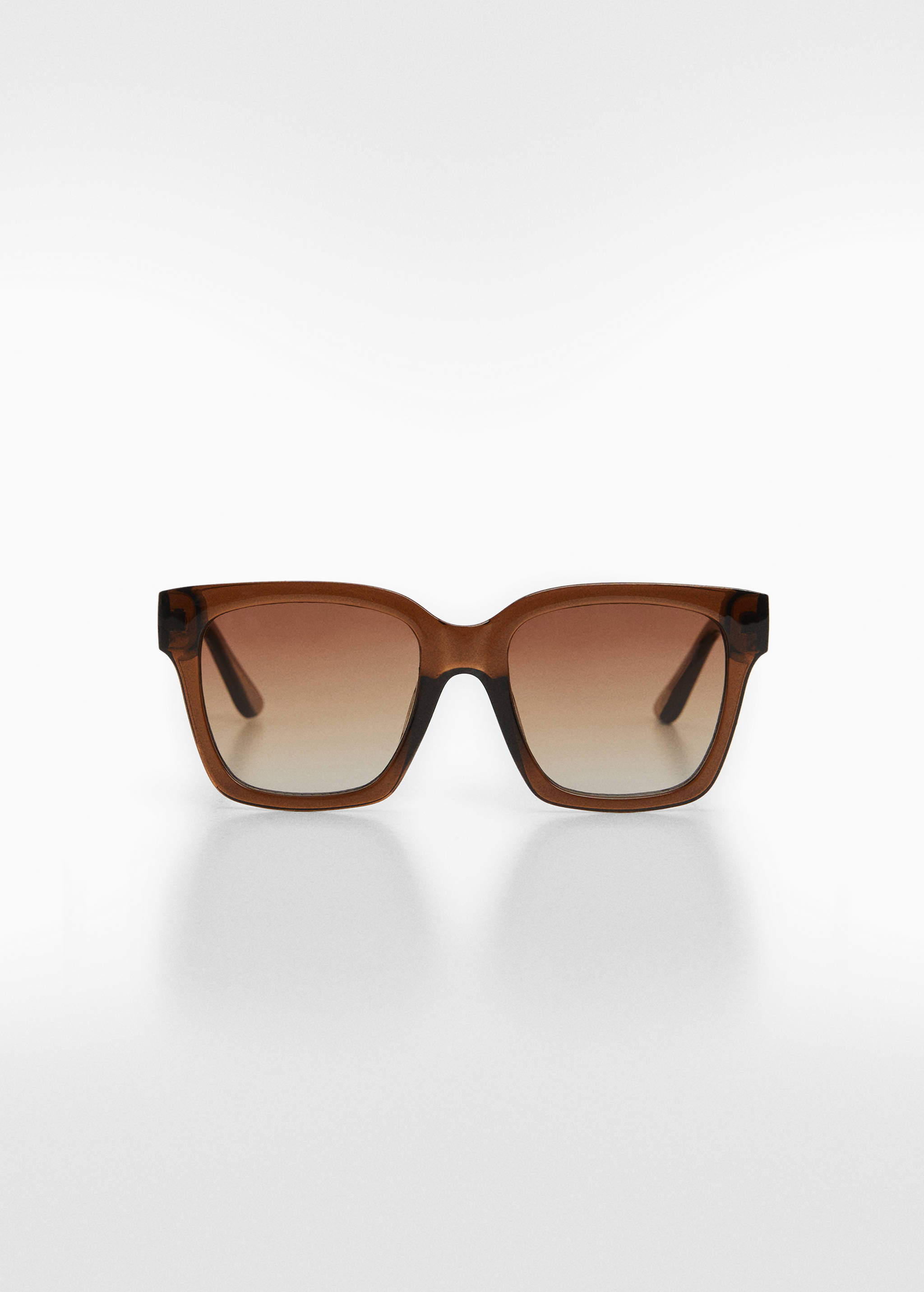 Солнцезащитные очки в квадратной оправе - Изделие без модели