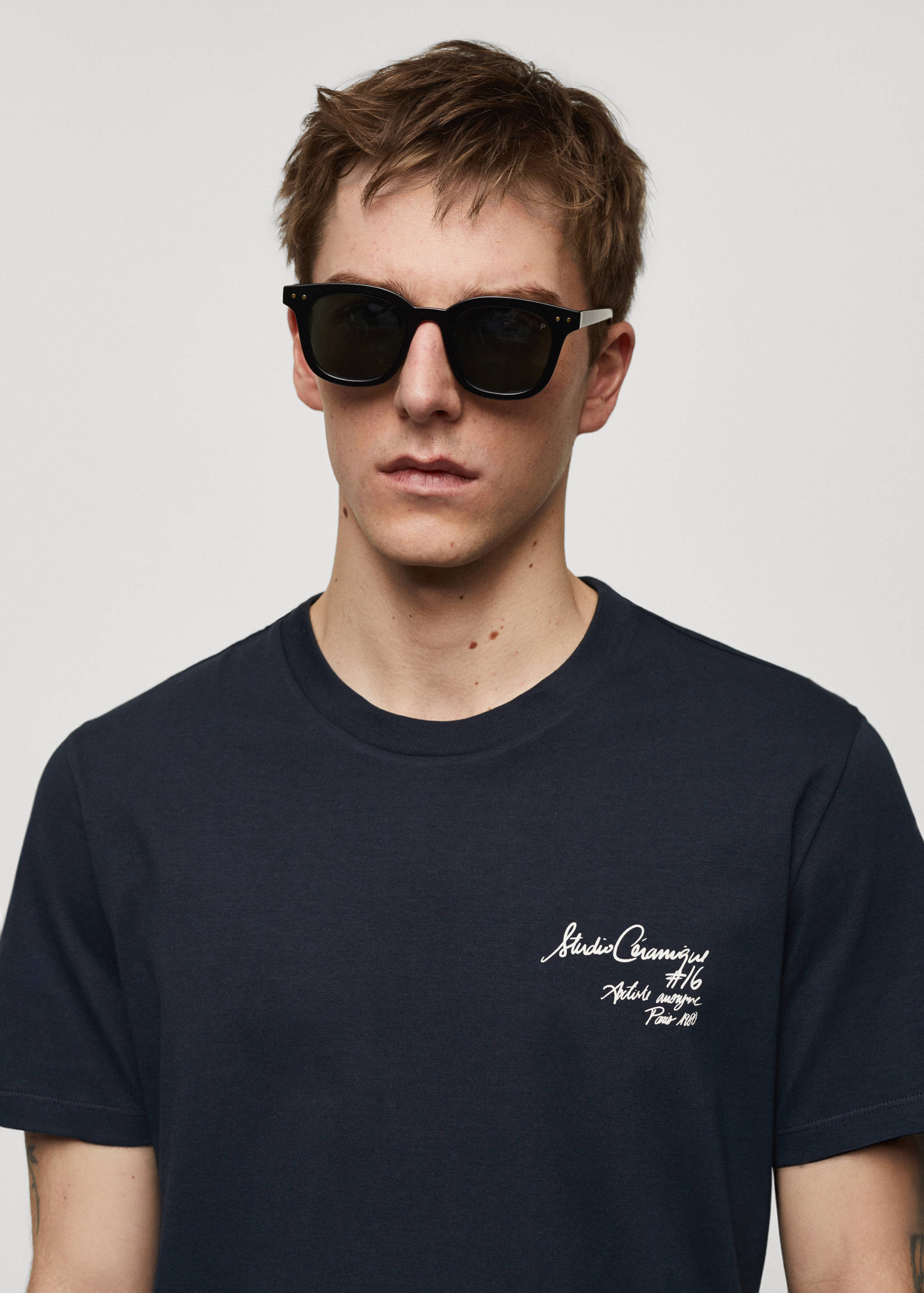 Camiseta 100% algodón estampado - Detalle del artículo 1