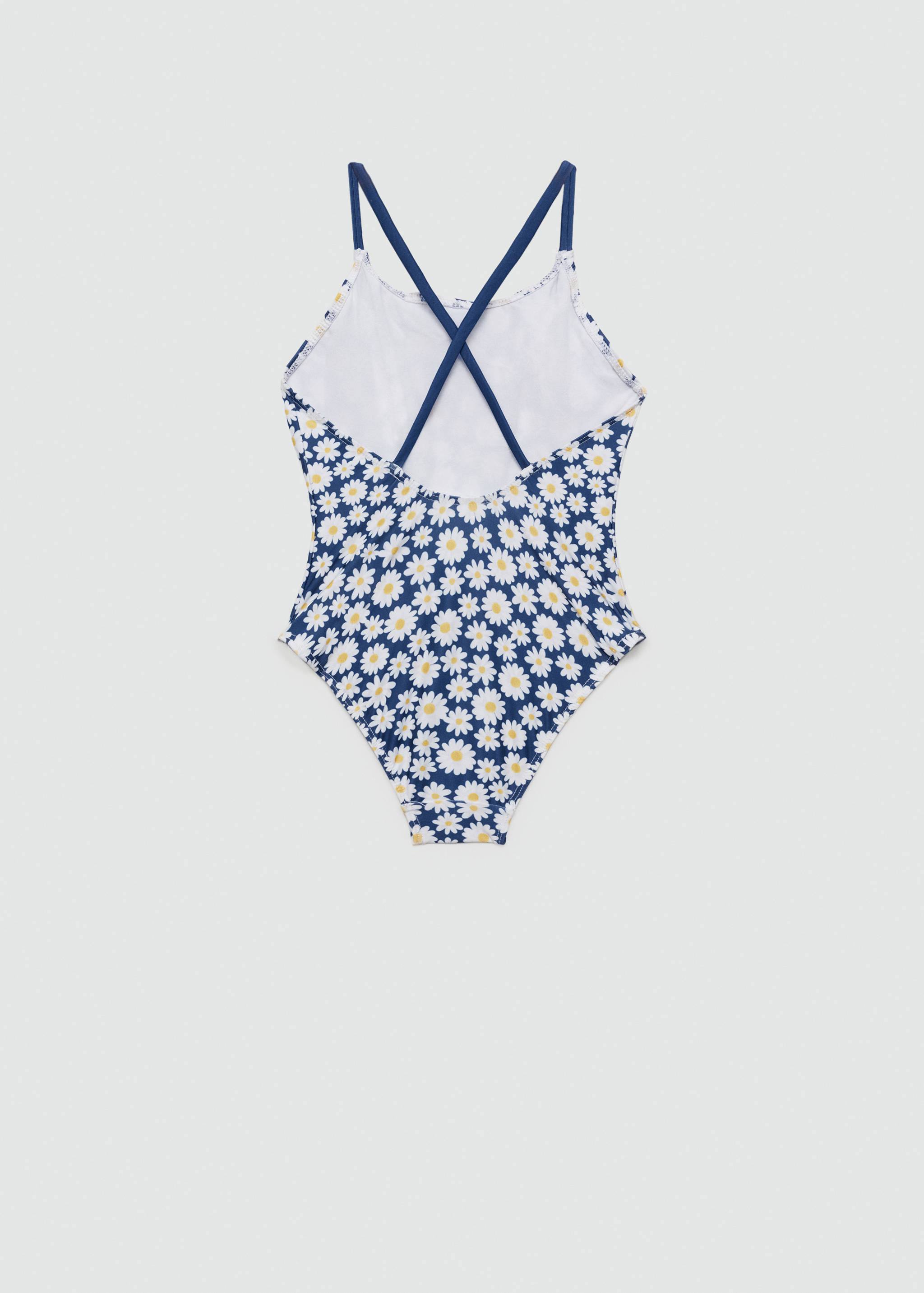 Daisy-print swimsuit - Reverse of the article