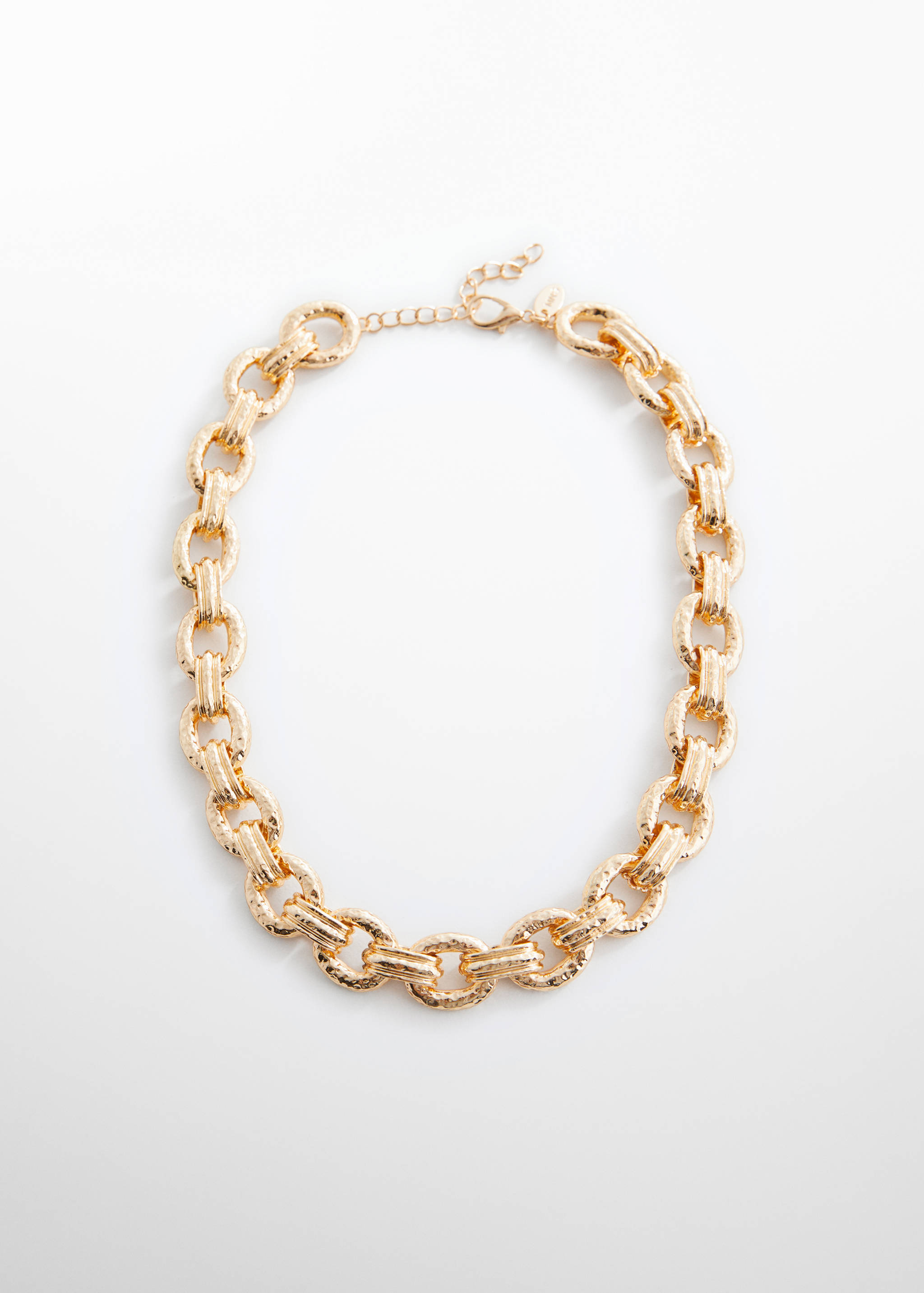 Textured chain necklace - Article without model