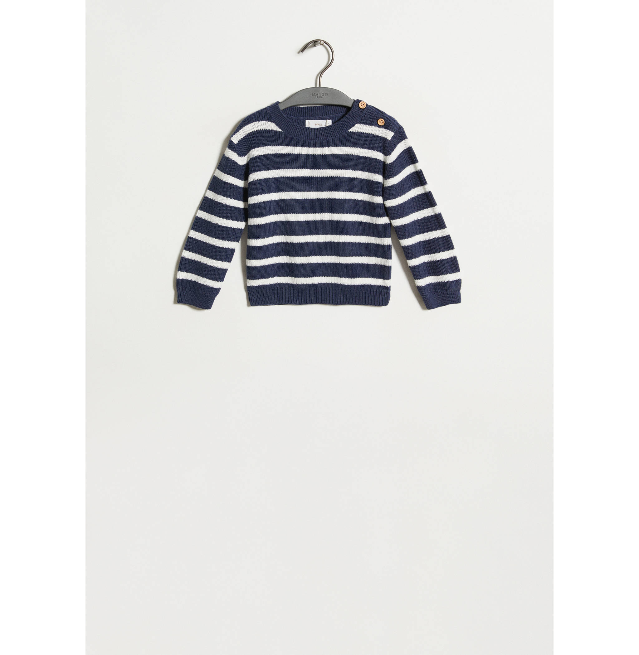 Knit striped sweater - Article without model