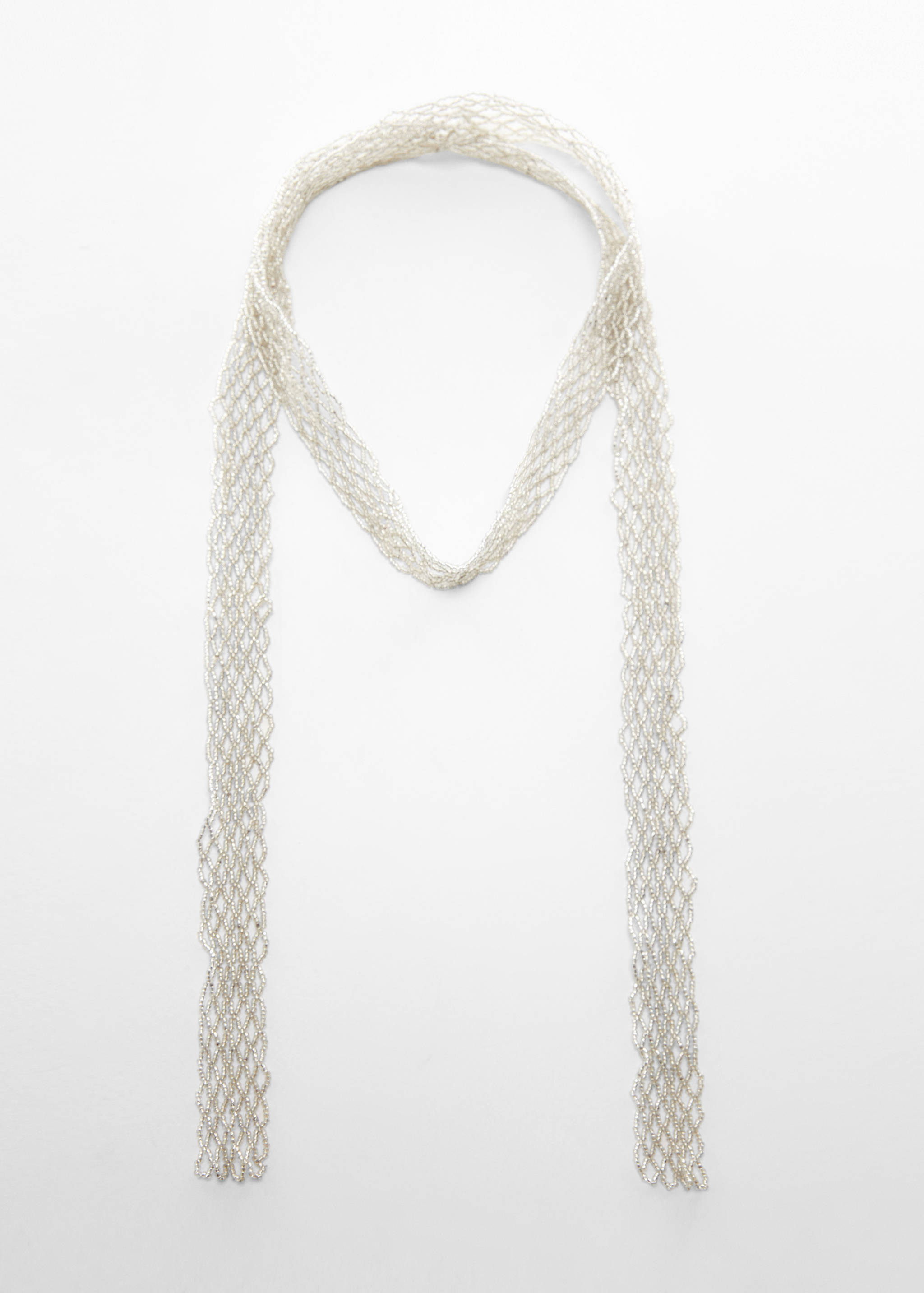 Crystal bead scarf - Details of the article 1