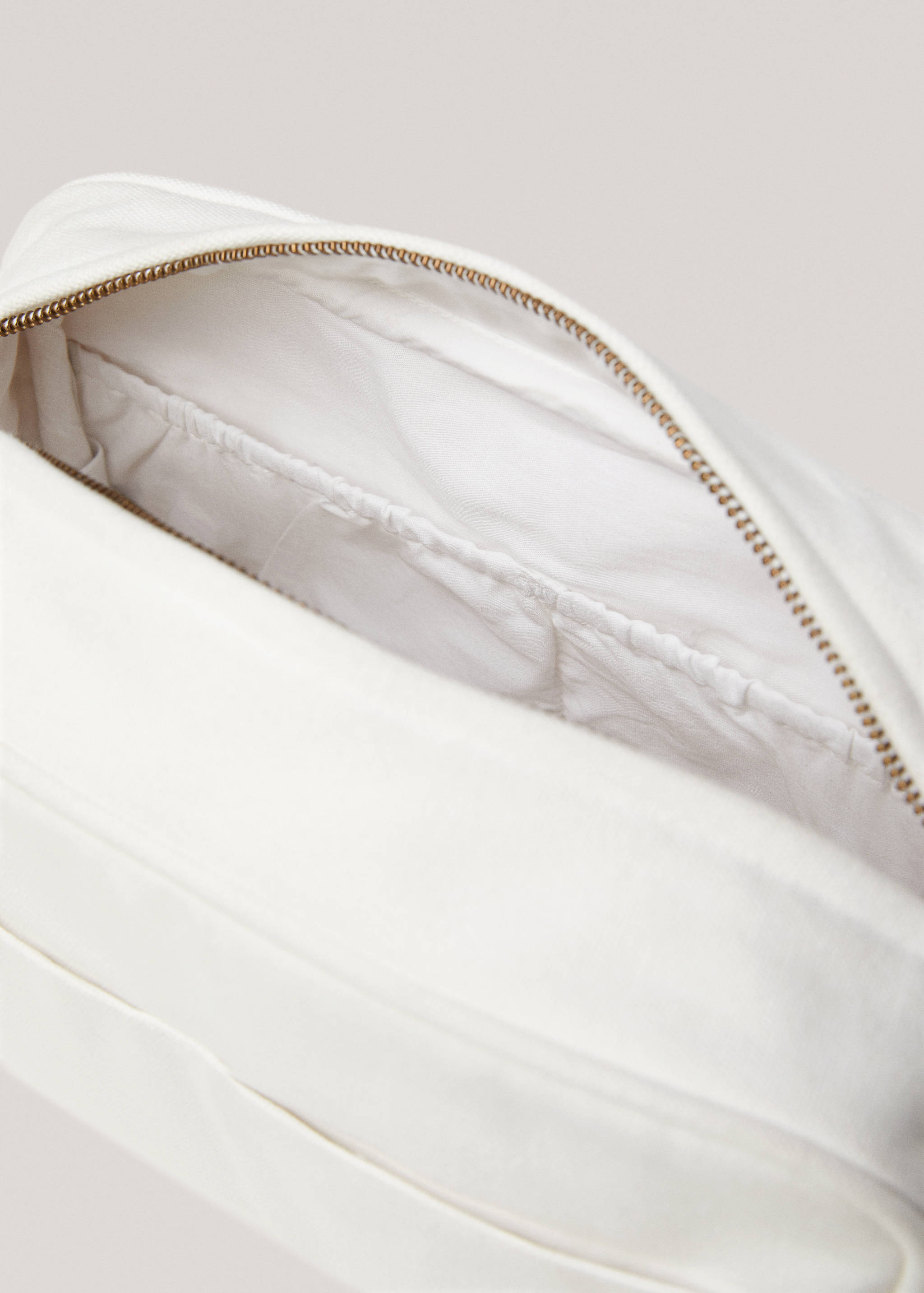Rectangular cotton toiletry bag - Details of the article 3