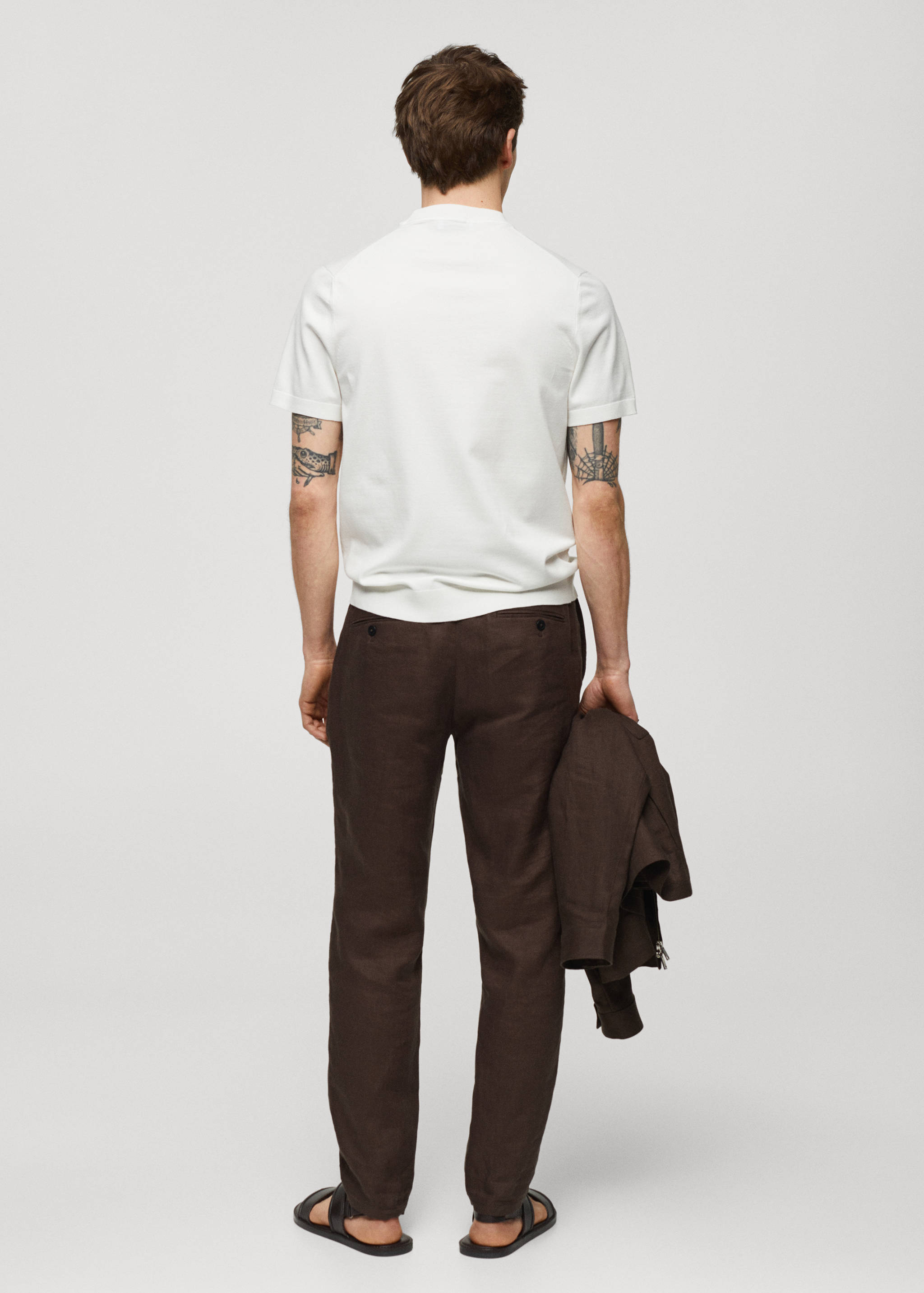 Футболка из тонкого трикотажа - Обратная сторона изделия