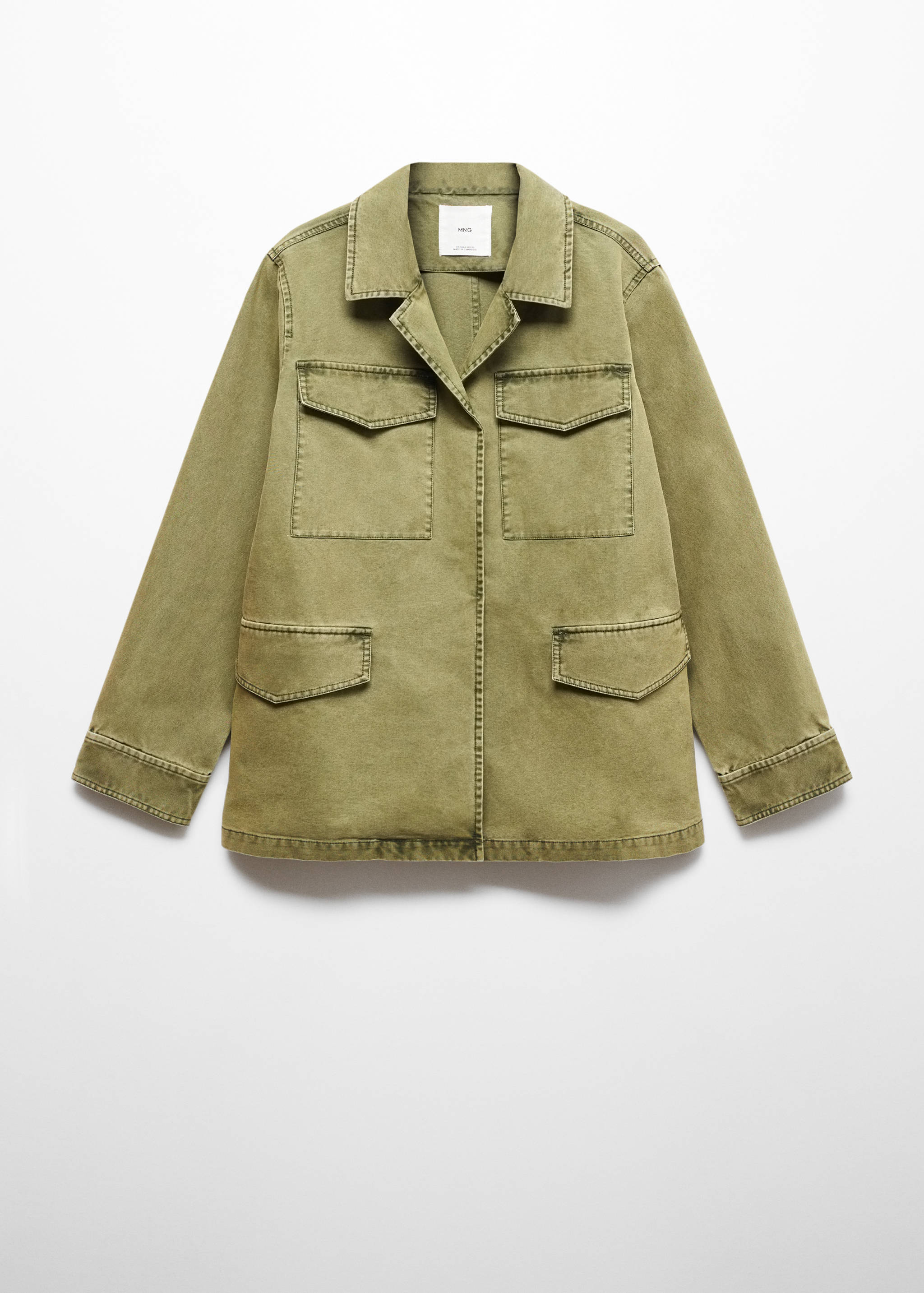 Sobrecamisa algodón bolsillos - Artículo sin modelo