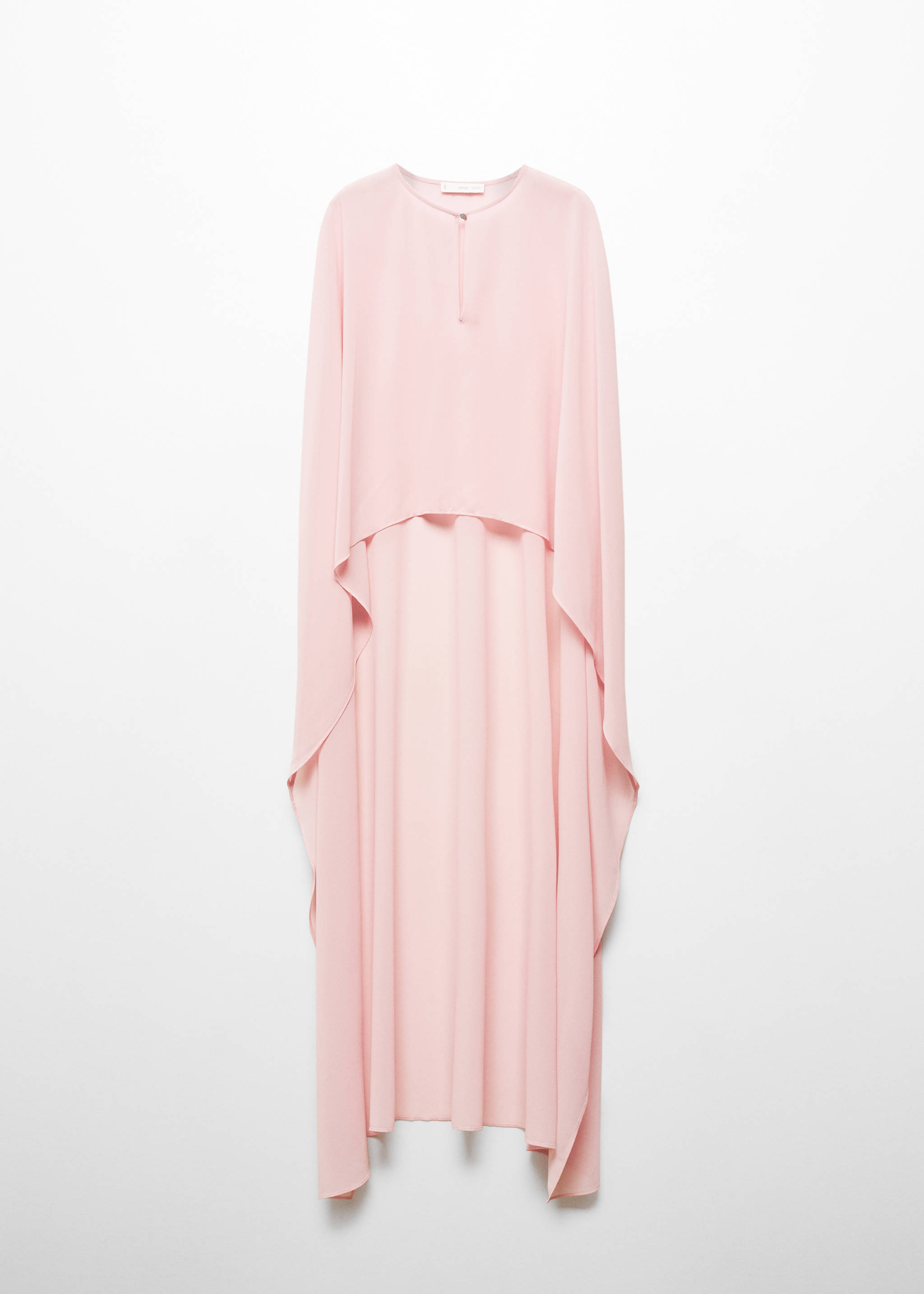 Cape semi-transparente asymétrique - Article sans modèle