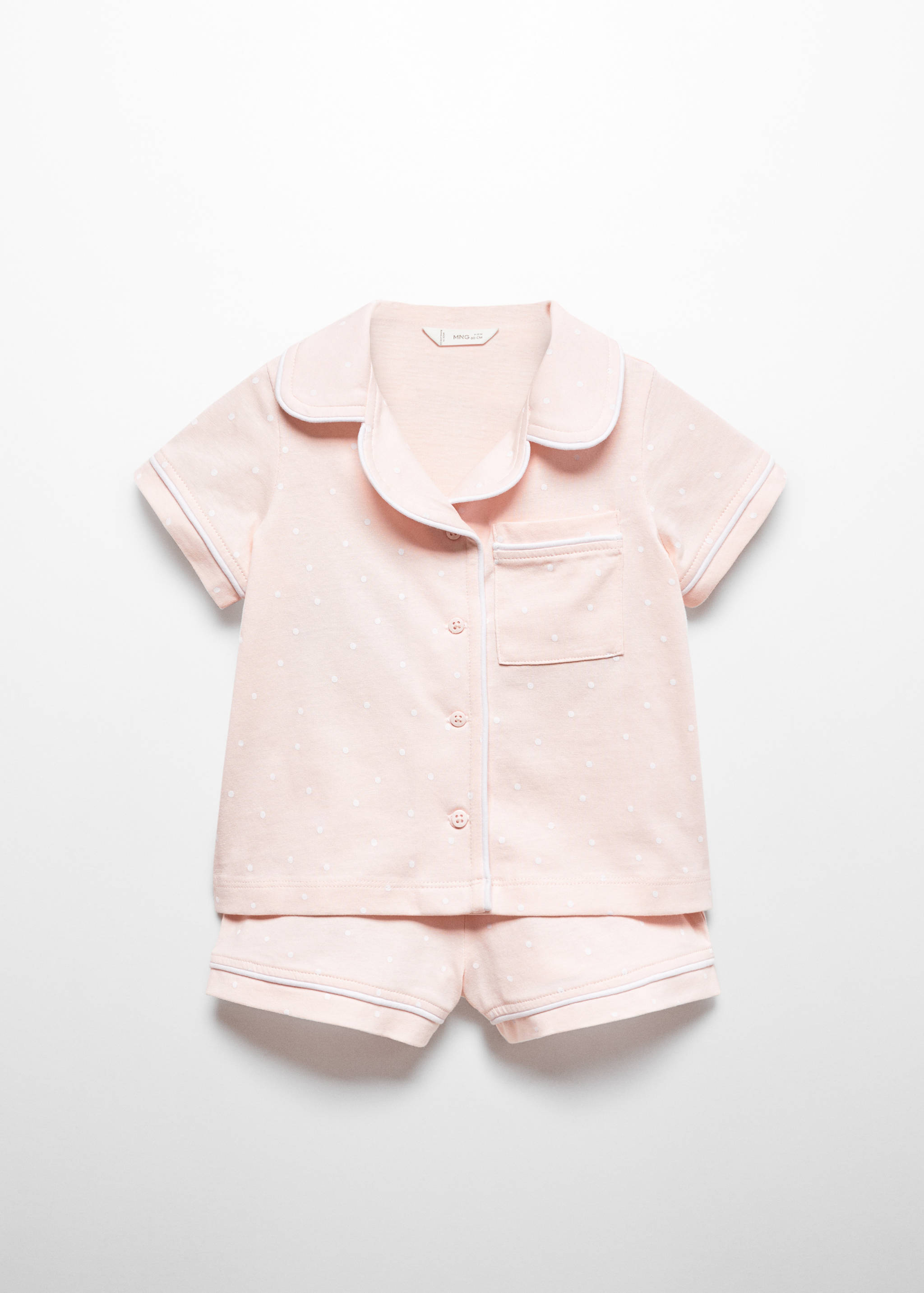 Short polka-dot pyjamas - Article without model