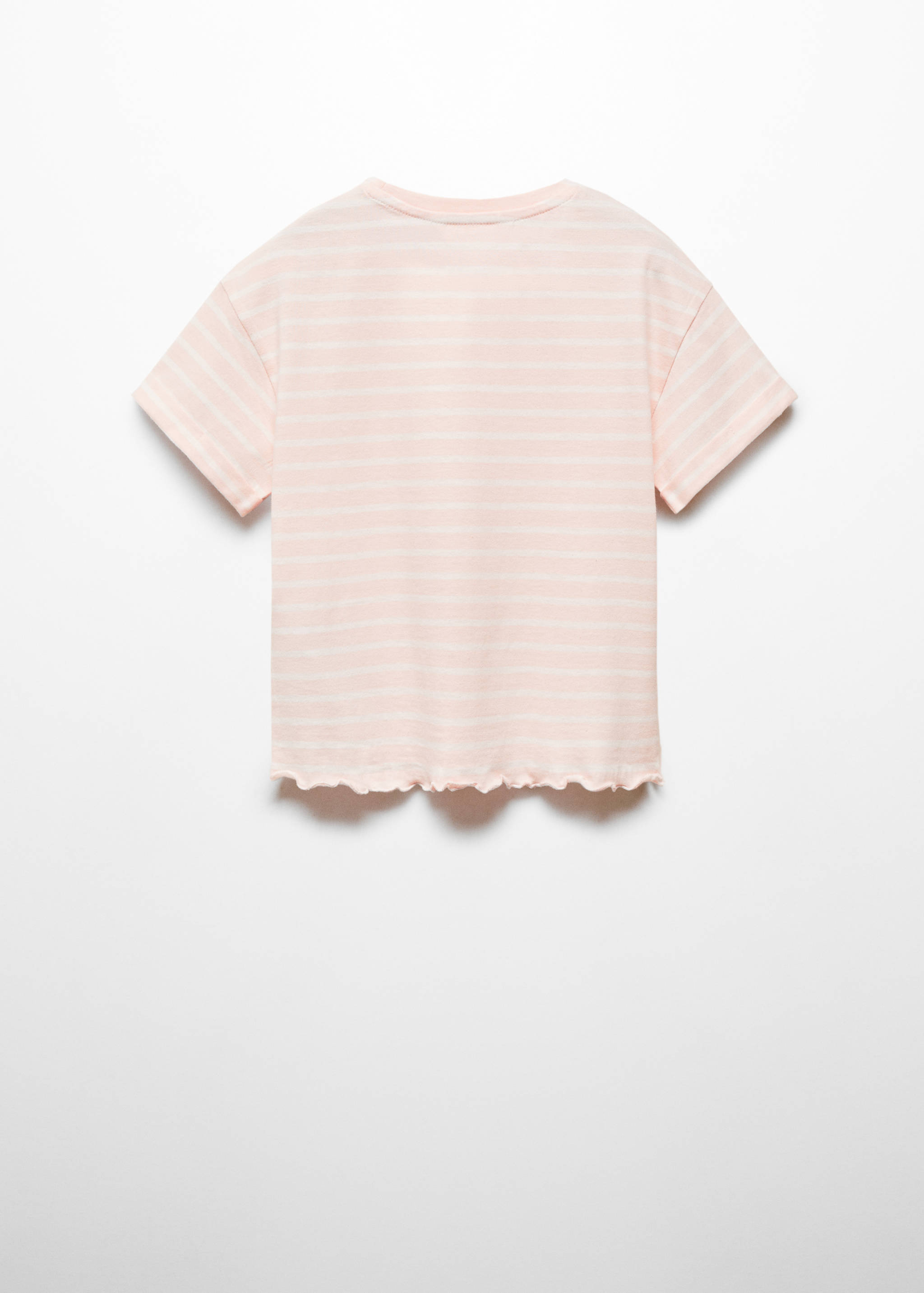 Camiseta algodón rayas - Reverso del artículo