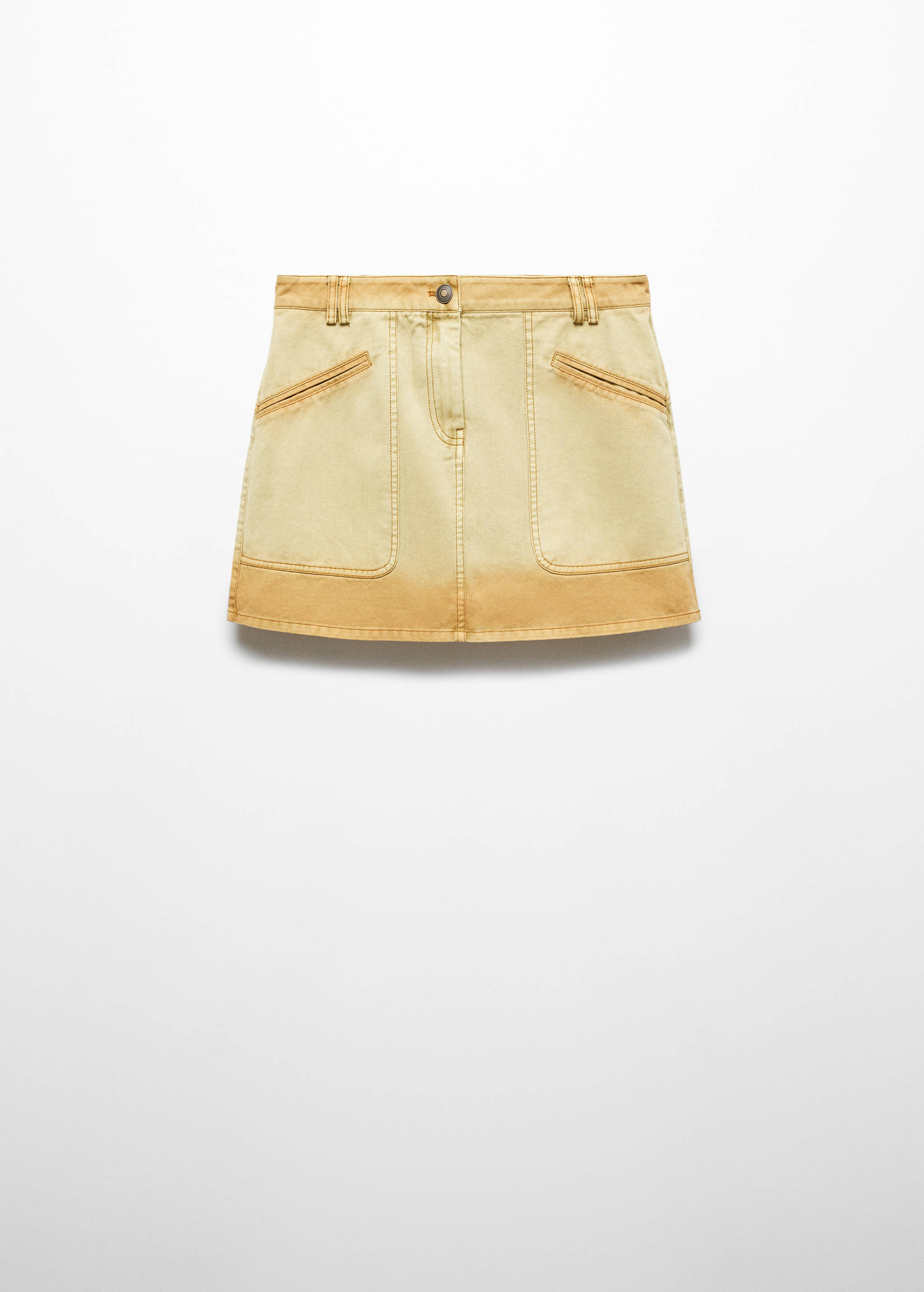 Denim mini-skirt - Article without model