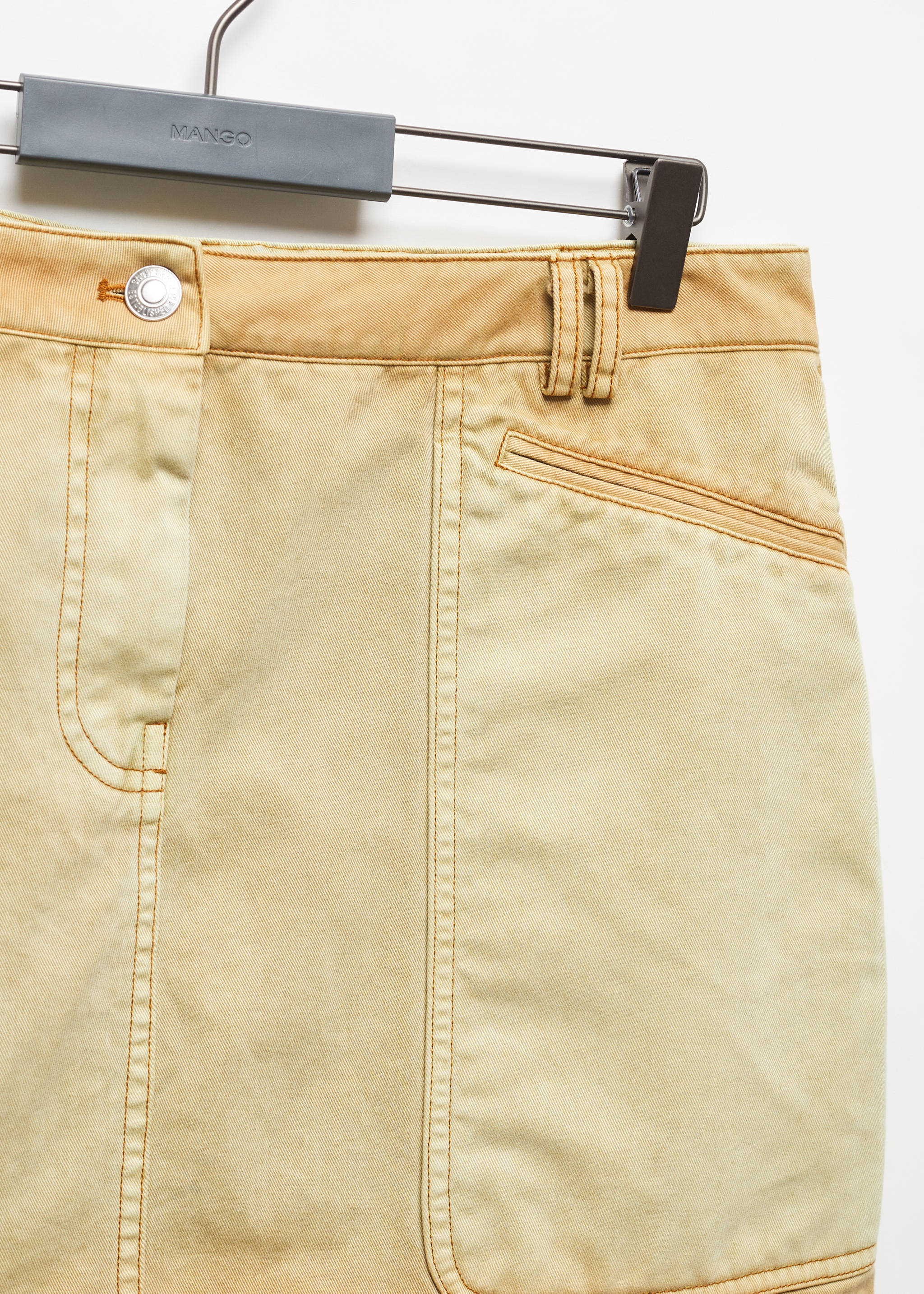 Denim mini-skirt - Details of the article 8