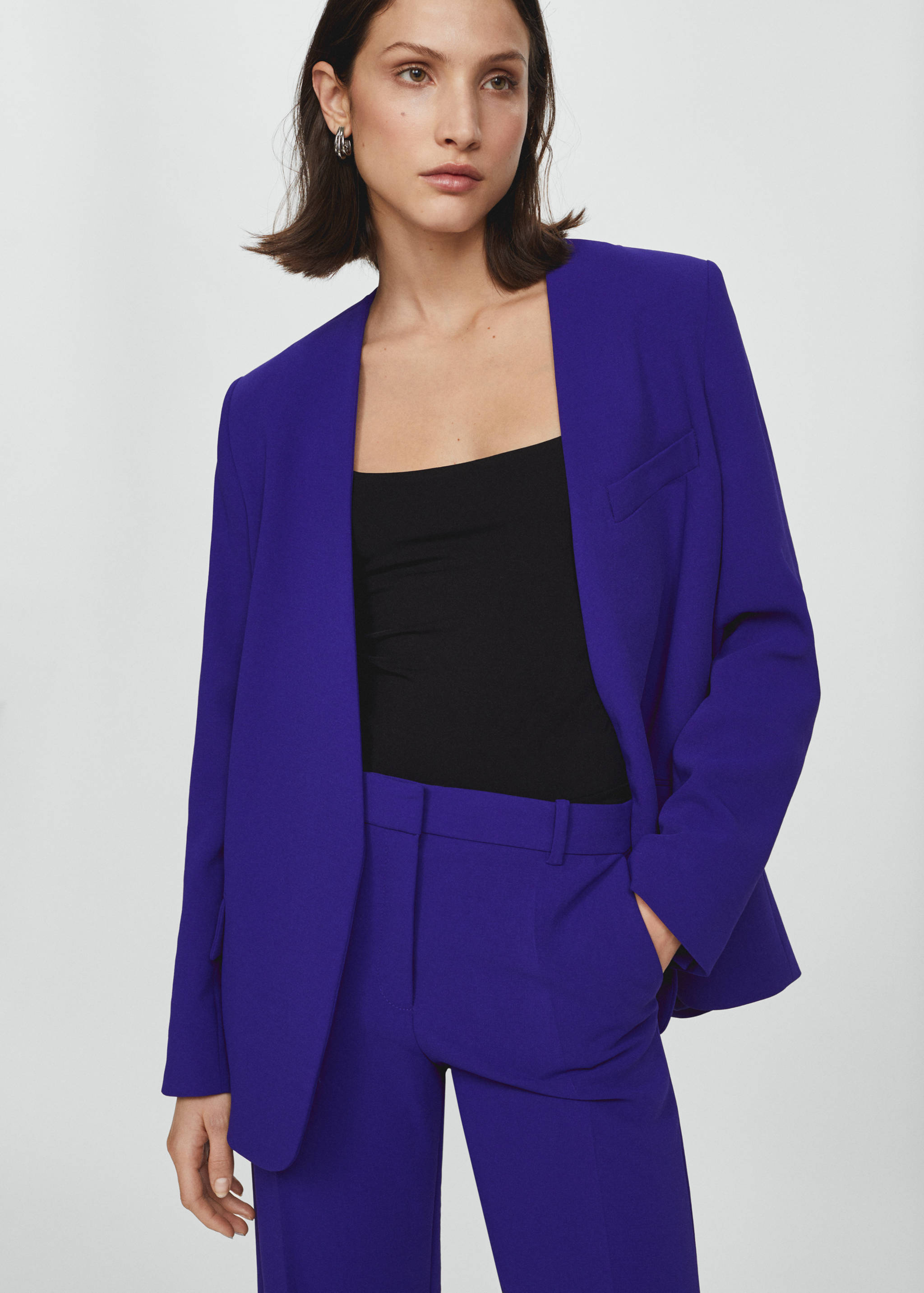 Celana panjang wideleg high rise - Rincian barang 1