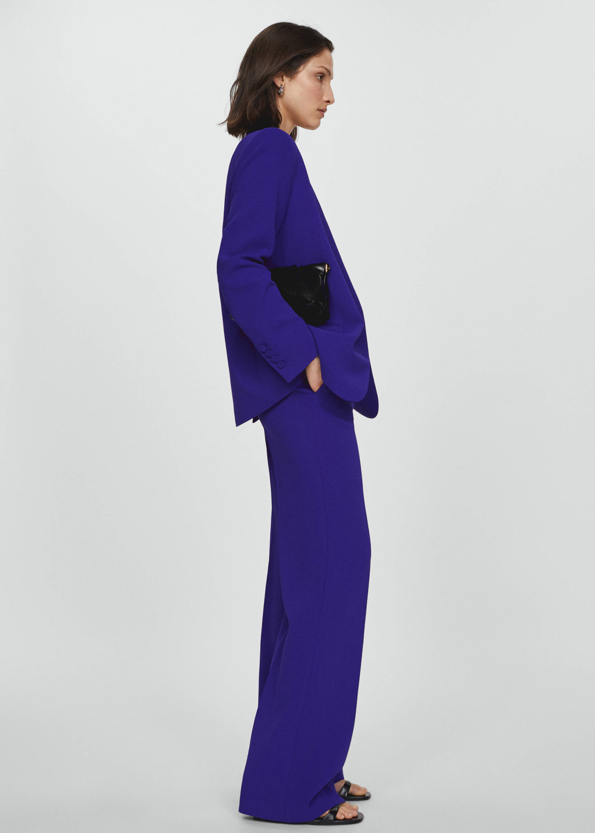 Celana panjang wideleg high rise - Rincian barang 2