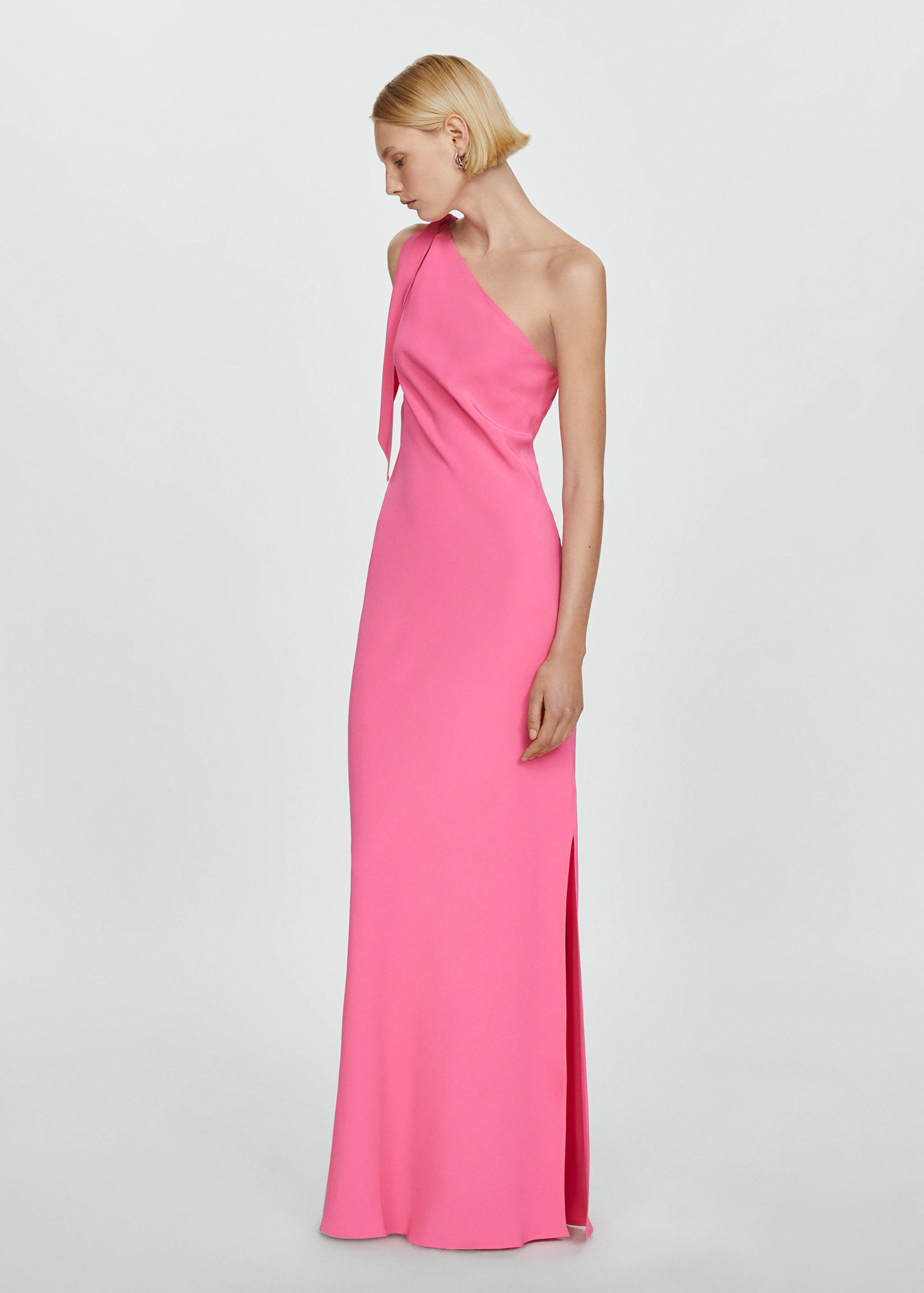 Asymmetric bow dress - General plane