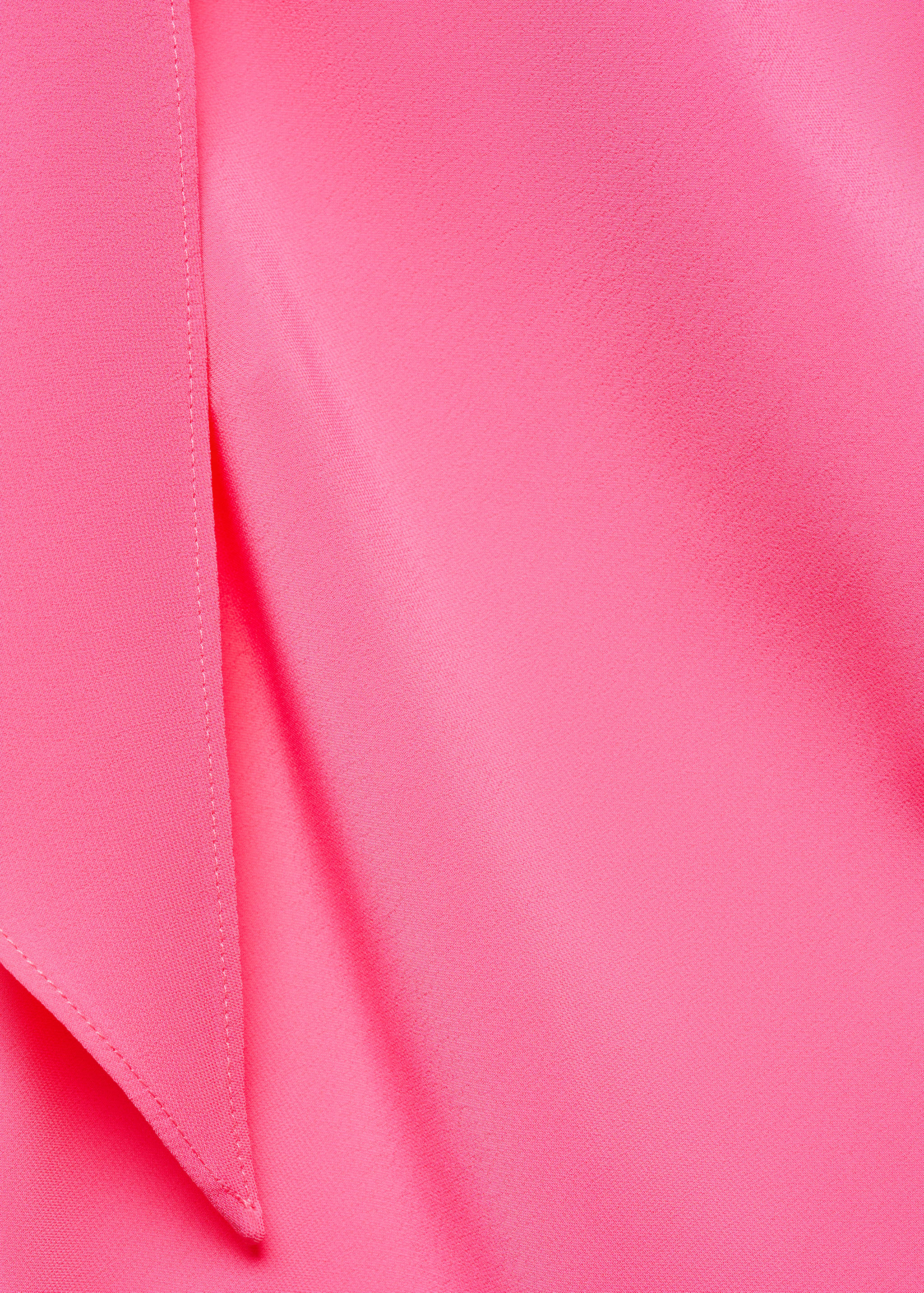 Asymmetric bow dress - Details of the article 8