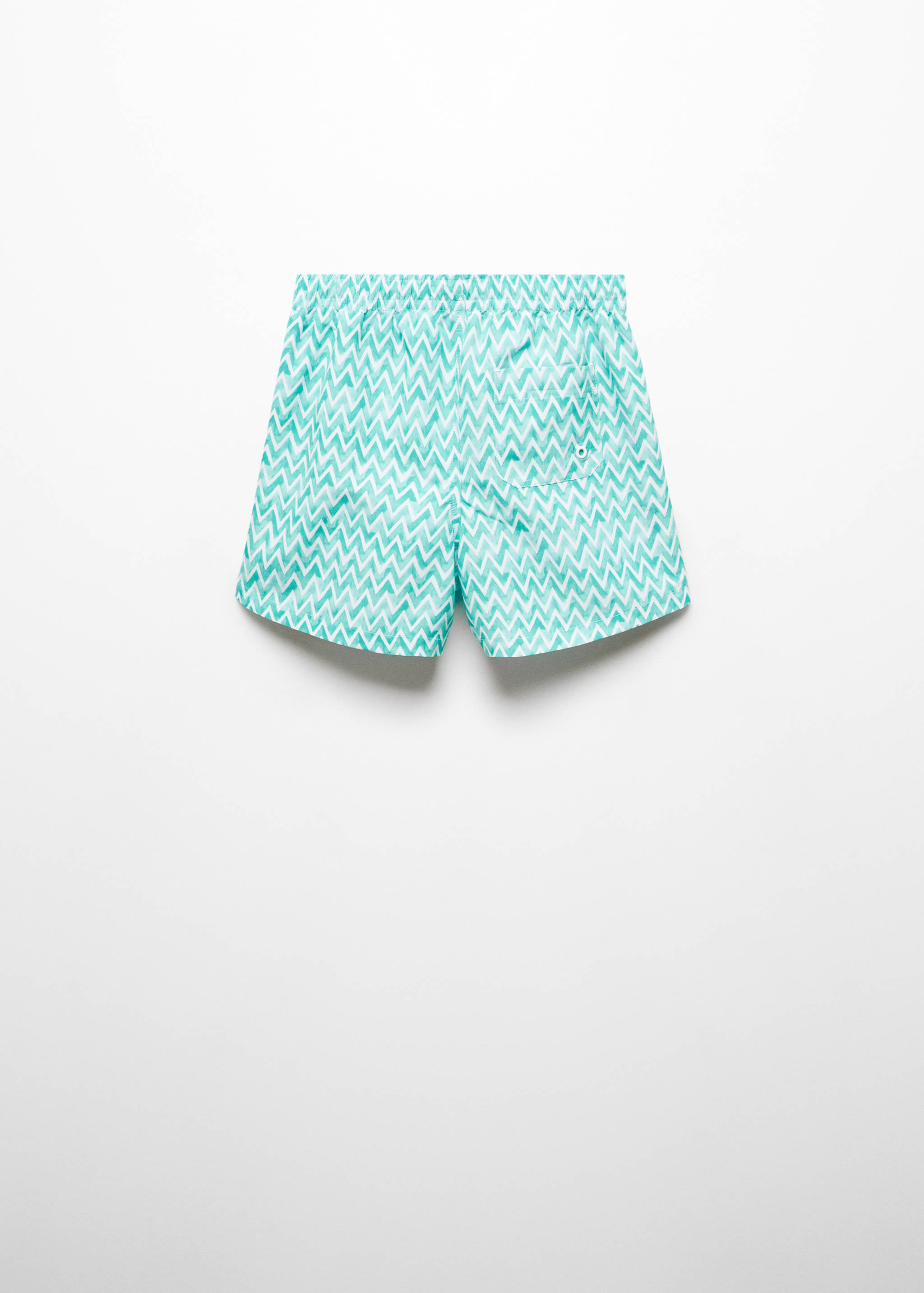 Bañador estampado zig-zag - Reverso del artículo