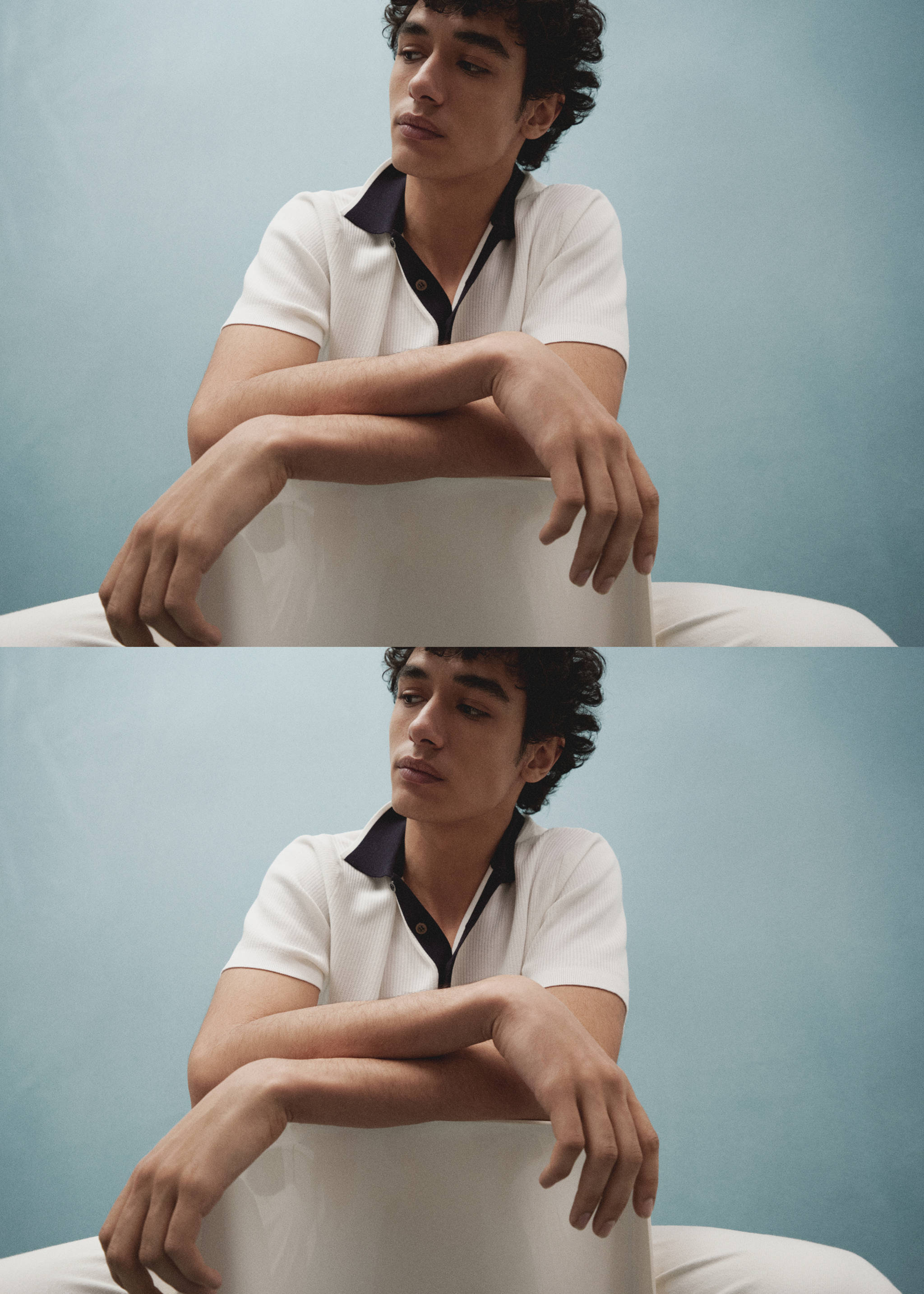 Polo punto cuello contraste - Detalle del artículo 5