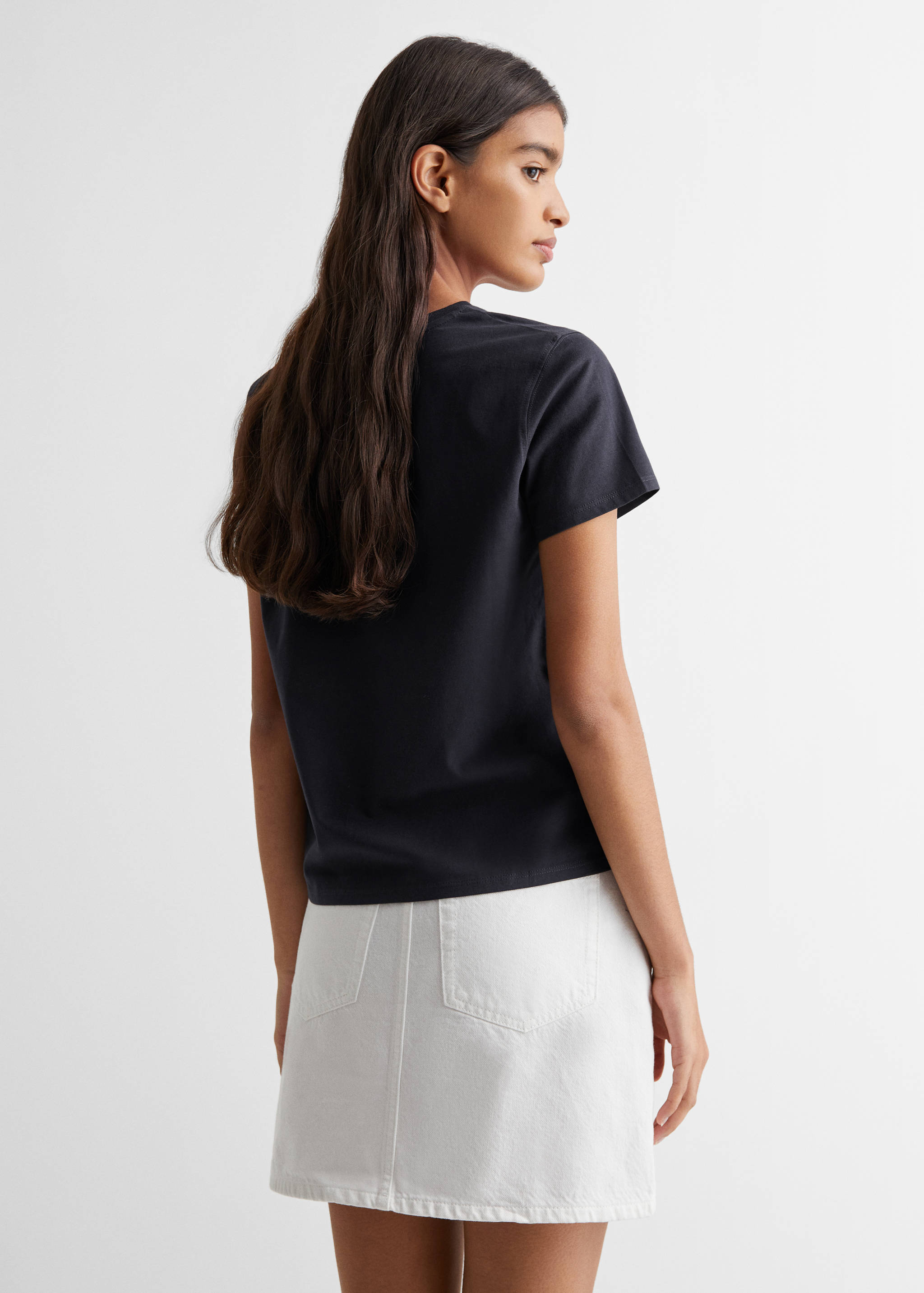 Koszulka z nadrukiem - Tylna strona artykułu