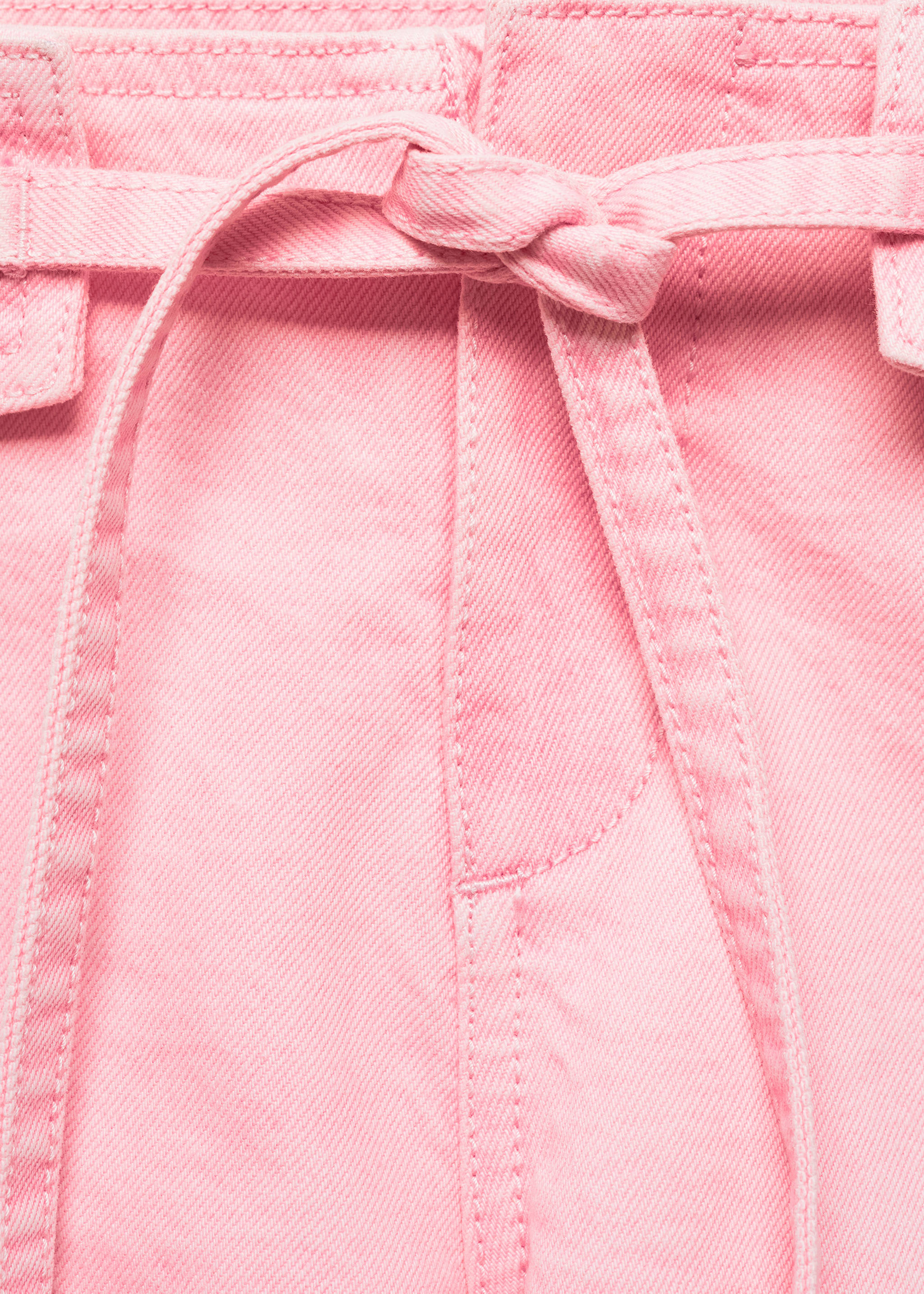 Short en jean nœud - Détail de l'article 8