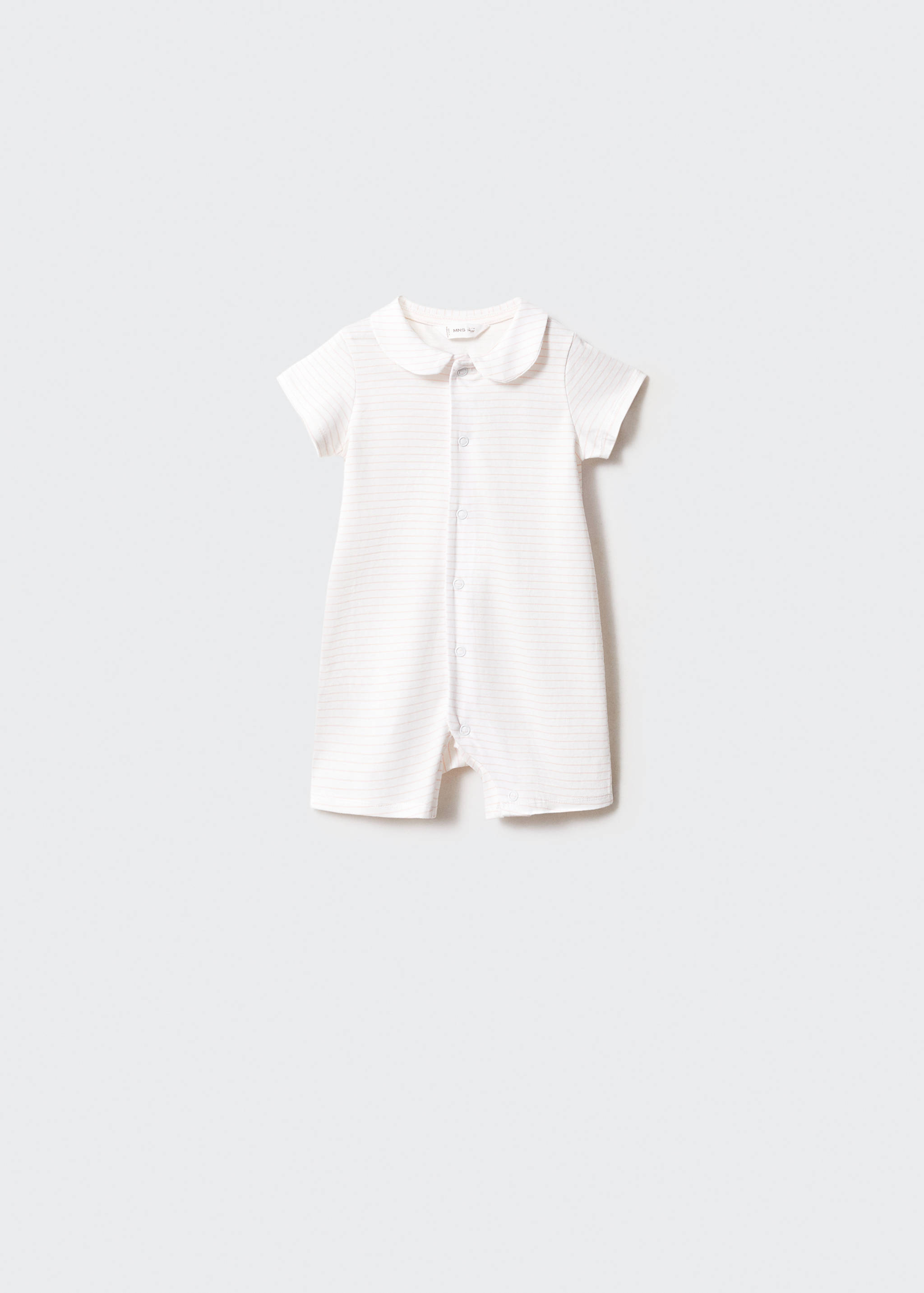 Striped bodysuit pyjamas - Article without model