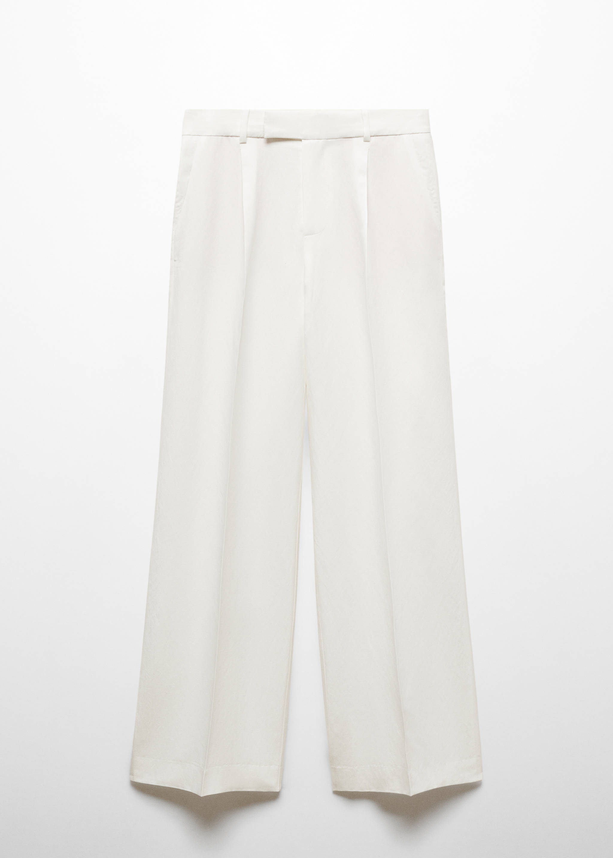 Pleated suit trousers - Article without model