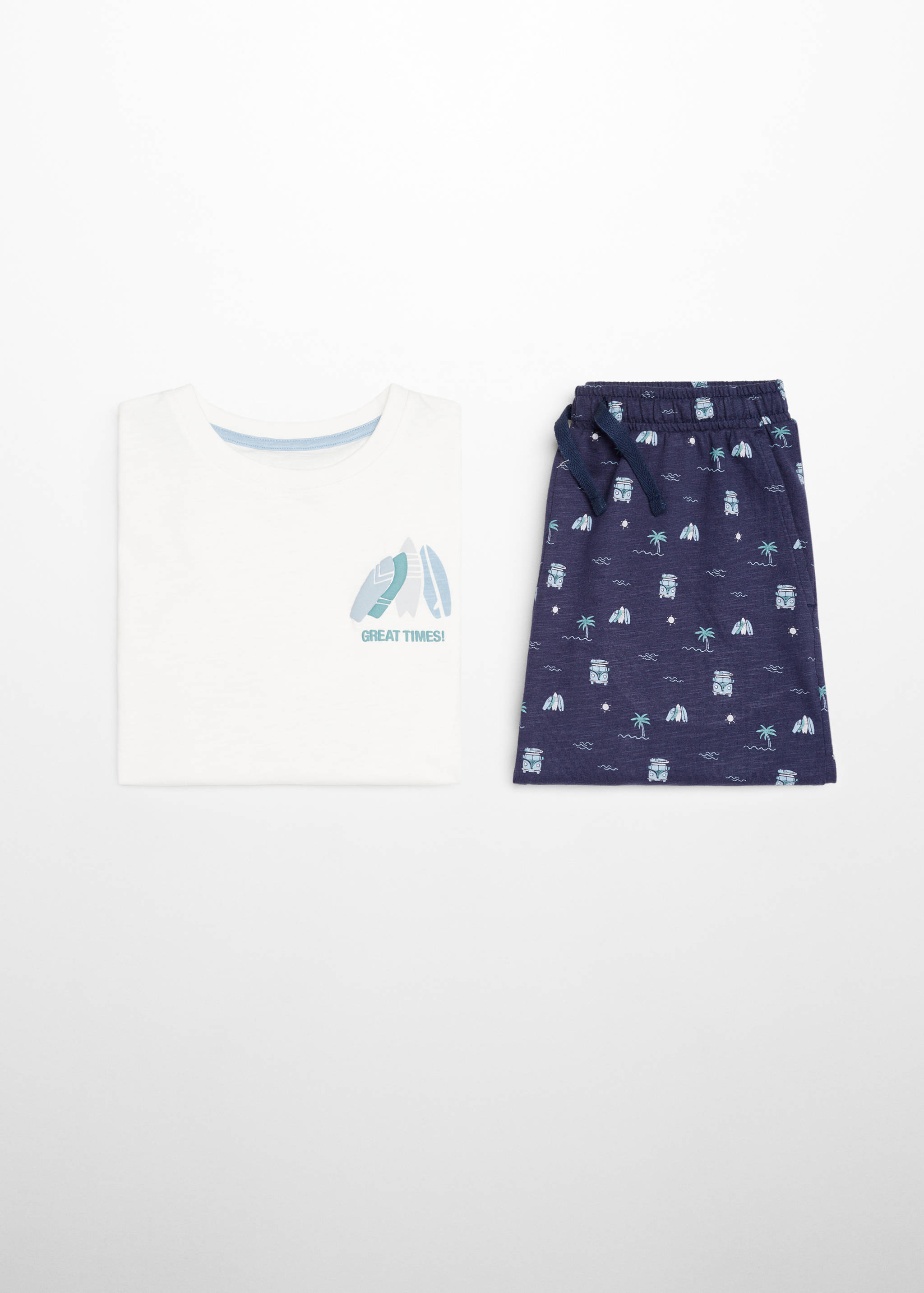 Printed short pyjamas - Article without model