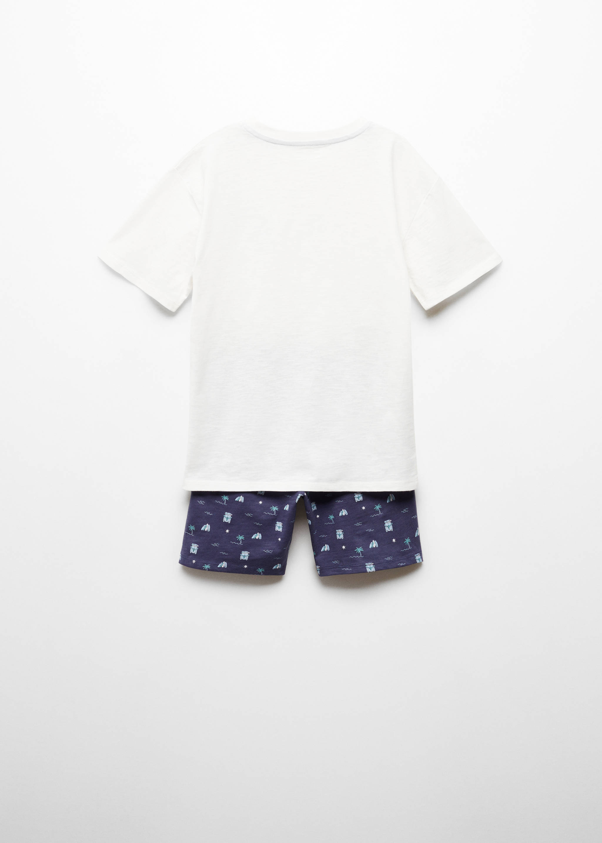 Printed short pyjamas - Details of the article 8