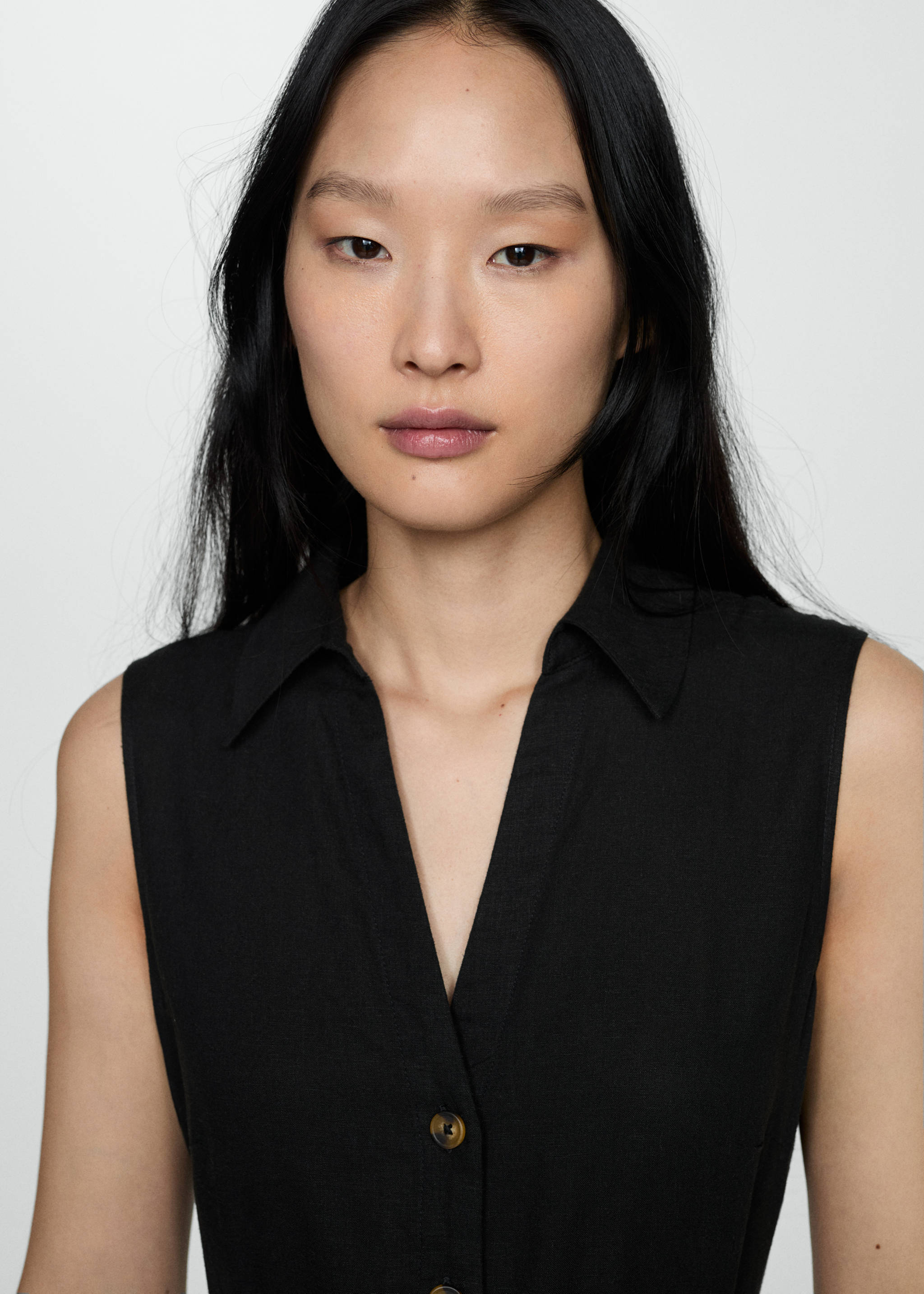 Belt shirt dress - Details of the article 1