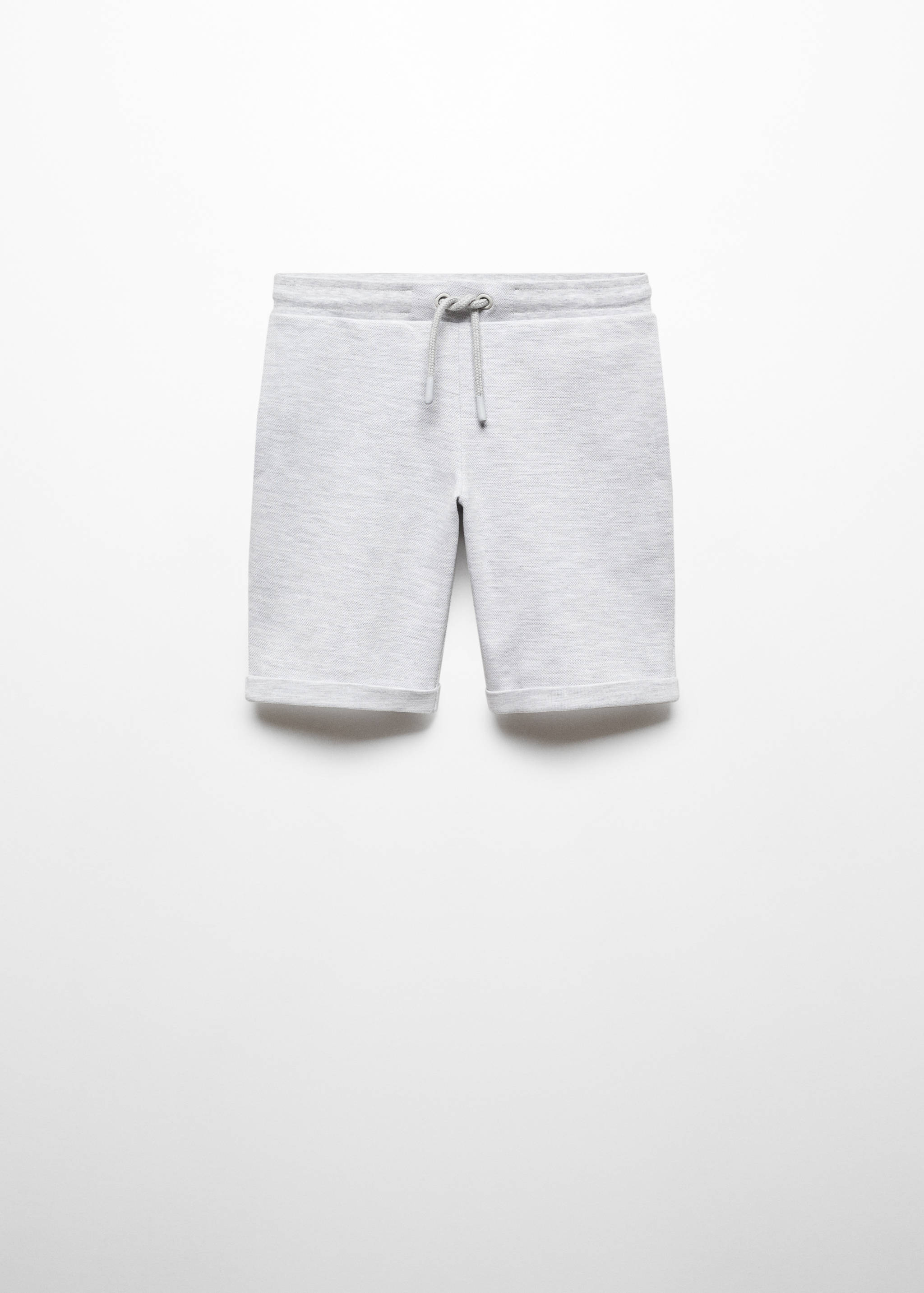 Cotton shorts with elastic waist - Article without model