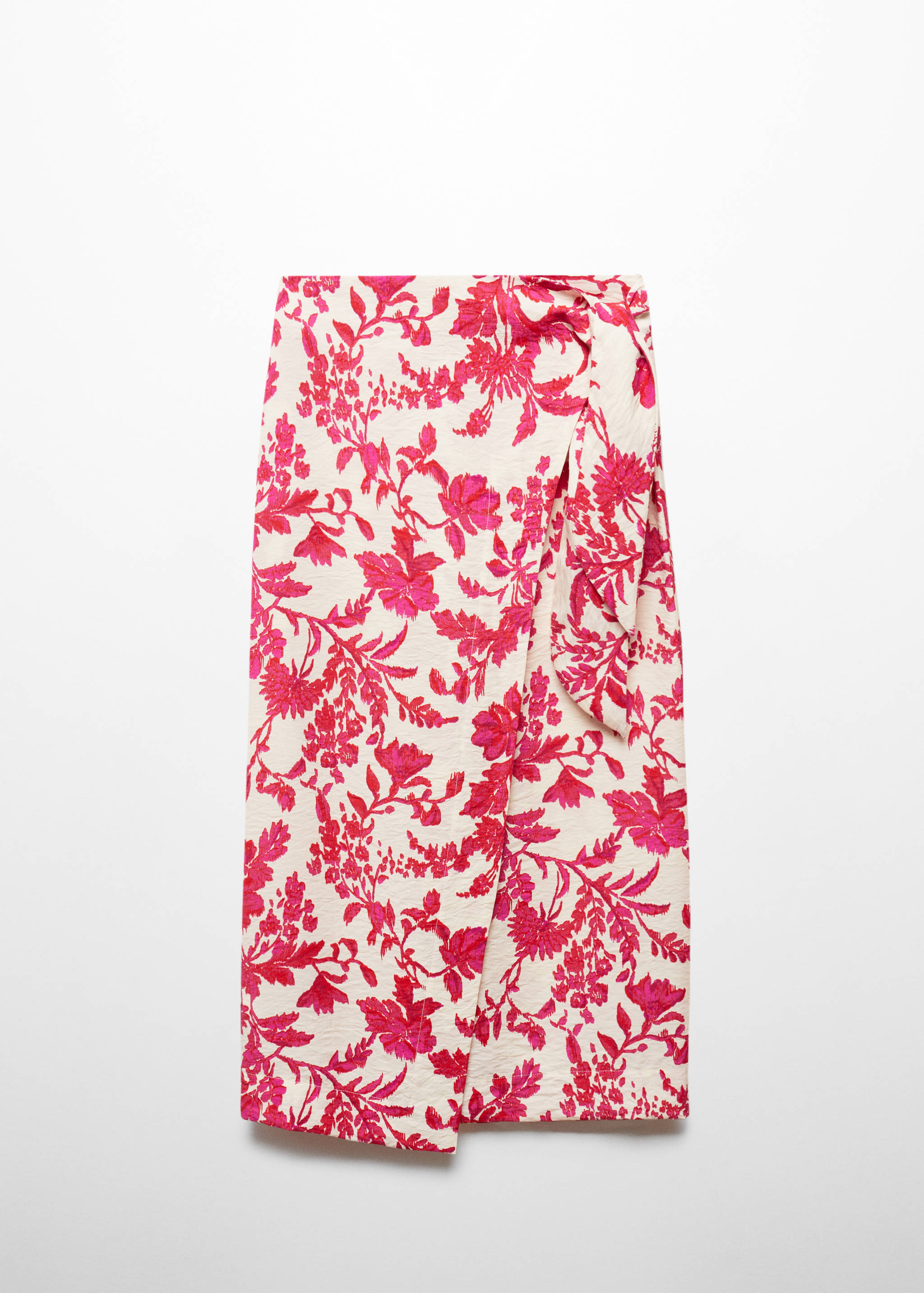 Falda cruzada estampado floral - Artículo sin modelo